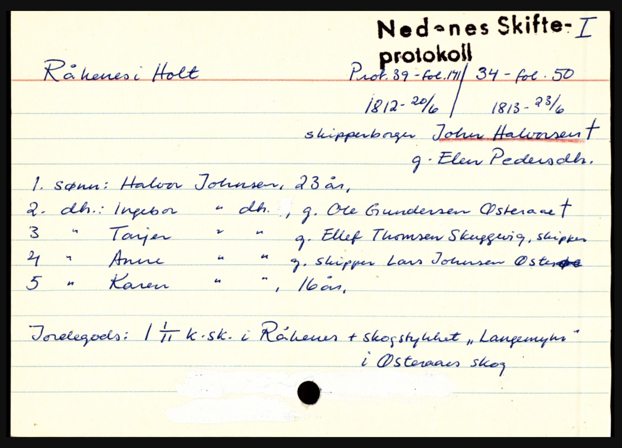 Nedenes sorenskriveri før 1824, AV/SAK-1221-0007/H, s. 25095