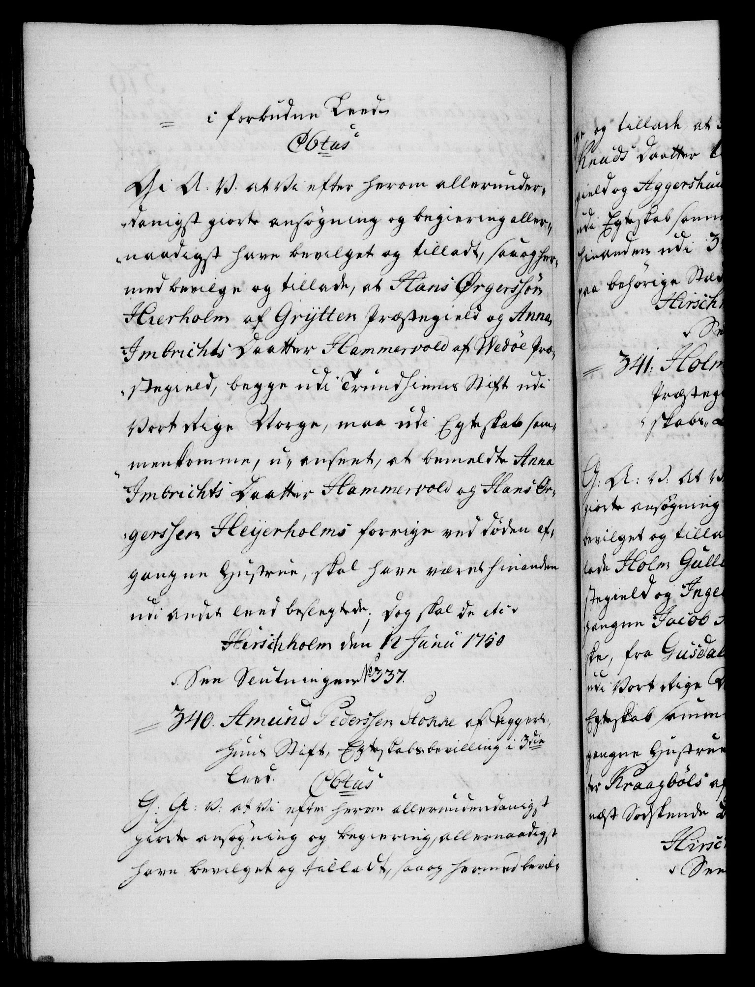 Danske Kanselli 1572-1799, RA/EA-3023/F/Fc/Fca/Fcaa/L0033: Norske registre, 1743-1744, s. 576b