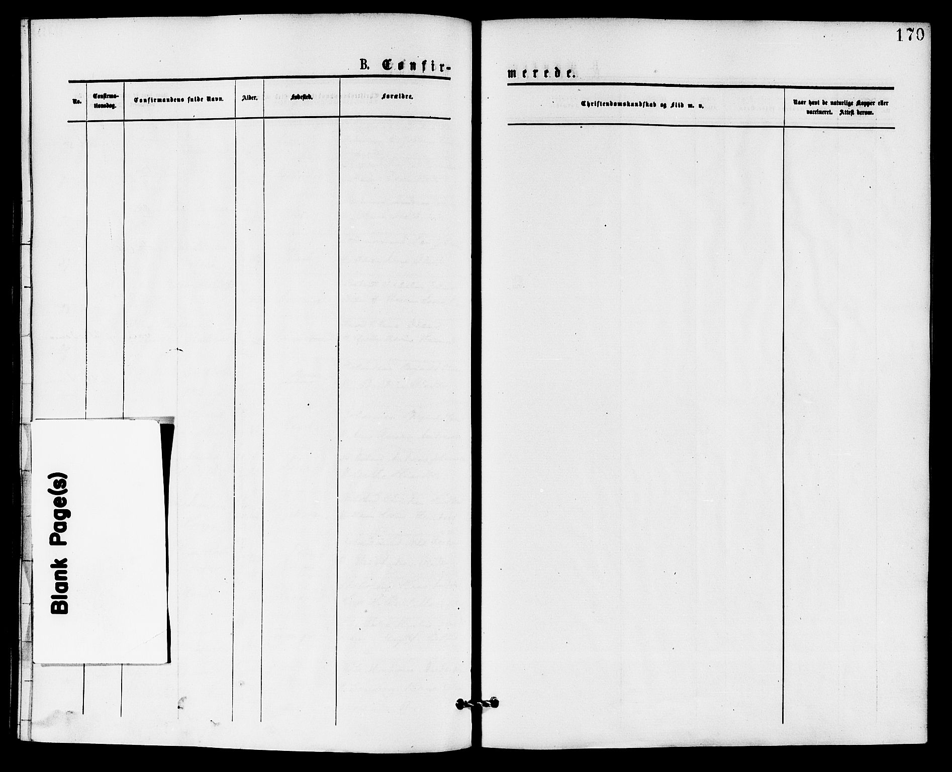 Sem kirkebøker, AV/SAKO-A-5/F/Fa/L0009: Ministerialbok nr. I 9, 1874-1877, s. 170