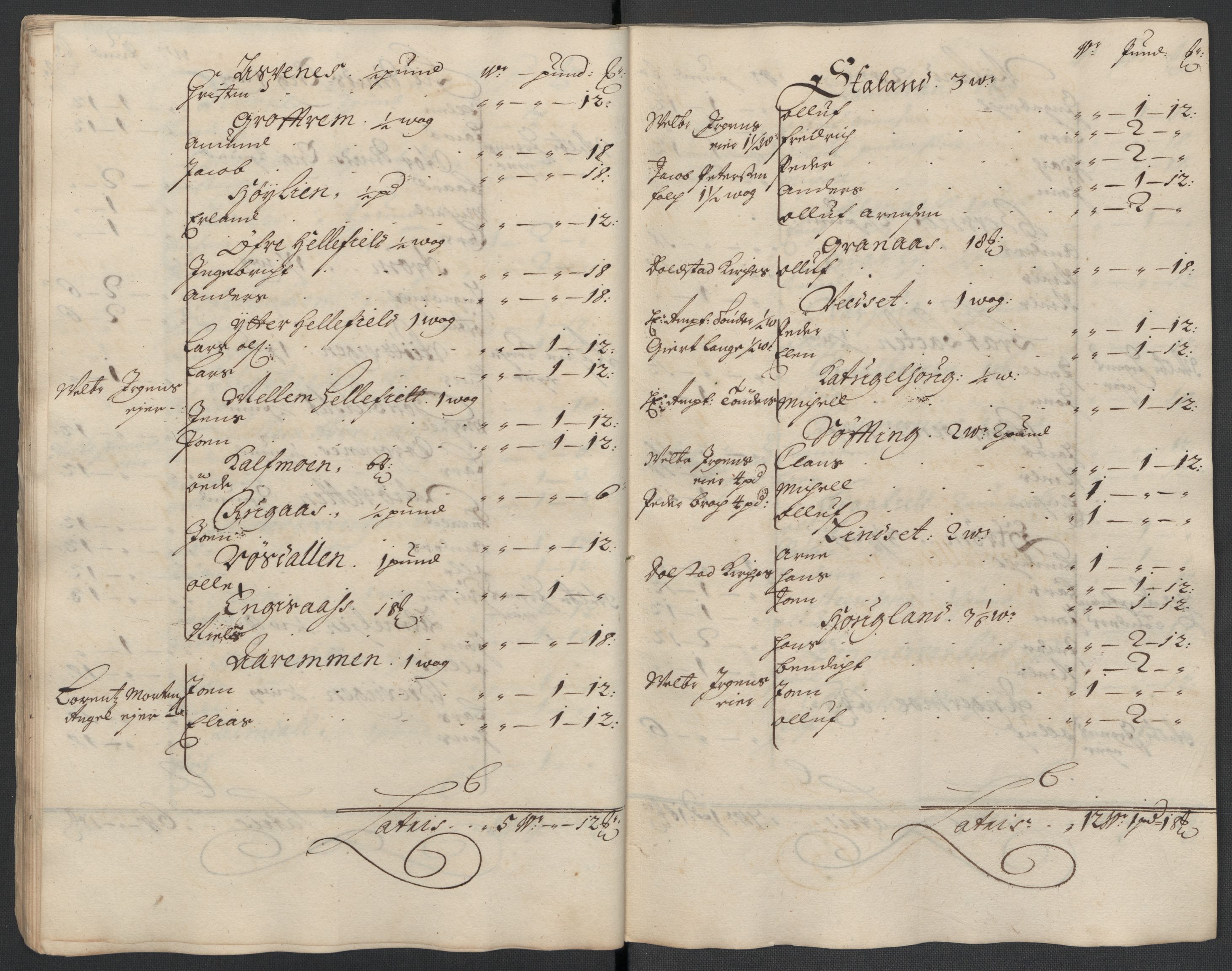 Rentekammeret inntil 1814, Reviderte regnskaper, Fogderegnskap, RA/EA-4092/R65/L4506: Fogderegnskap Helgeland, 1697-1698, s. 175