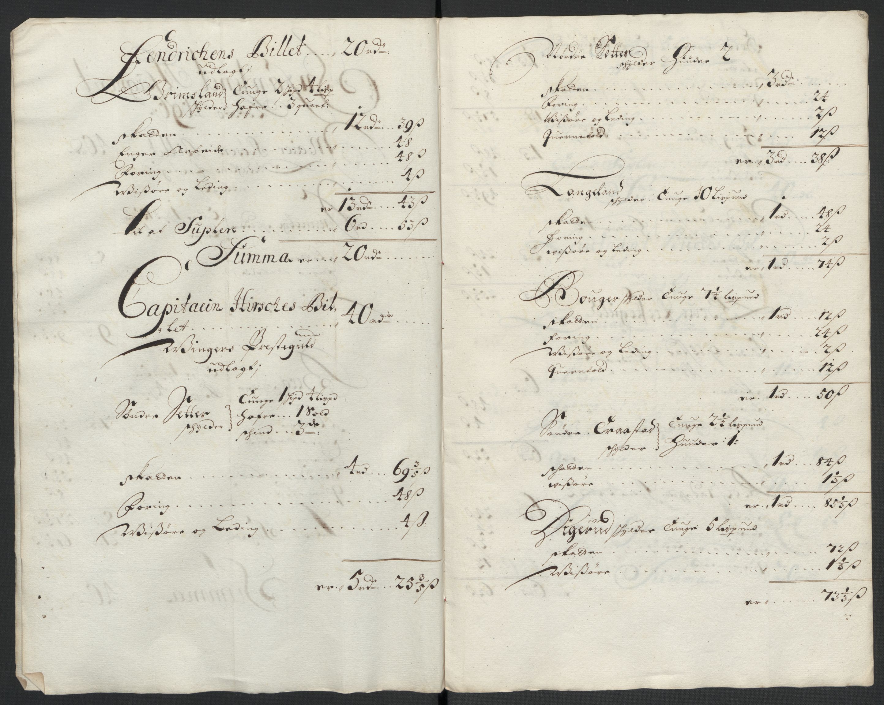 Rentekammeret inntil 1814, Reviderte regnskaper, Fogderegnskap, RA/EA-4092/R13/L0834: Fogderegnskap Solør, Odal og Østerdal, 1696, s. 318