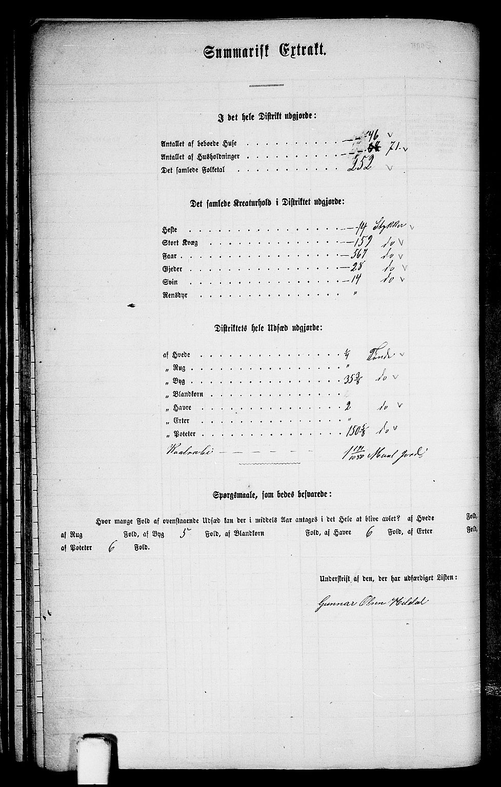 RA, Folketelling 1865 for 1230P Kinsarvik prestegjeld, 1865, s. 83