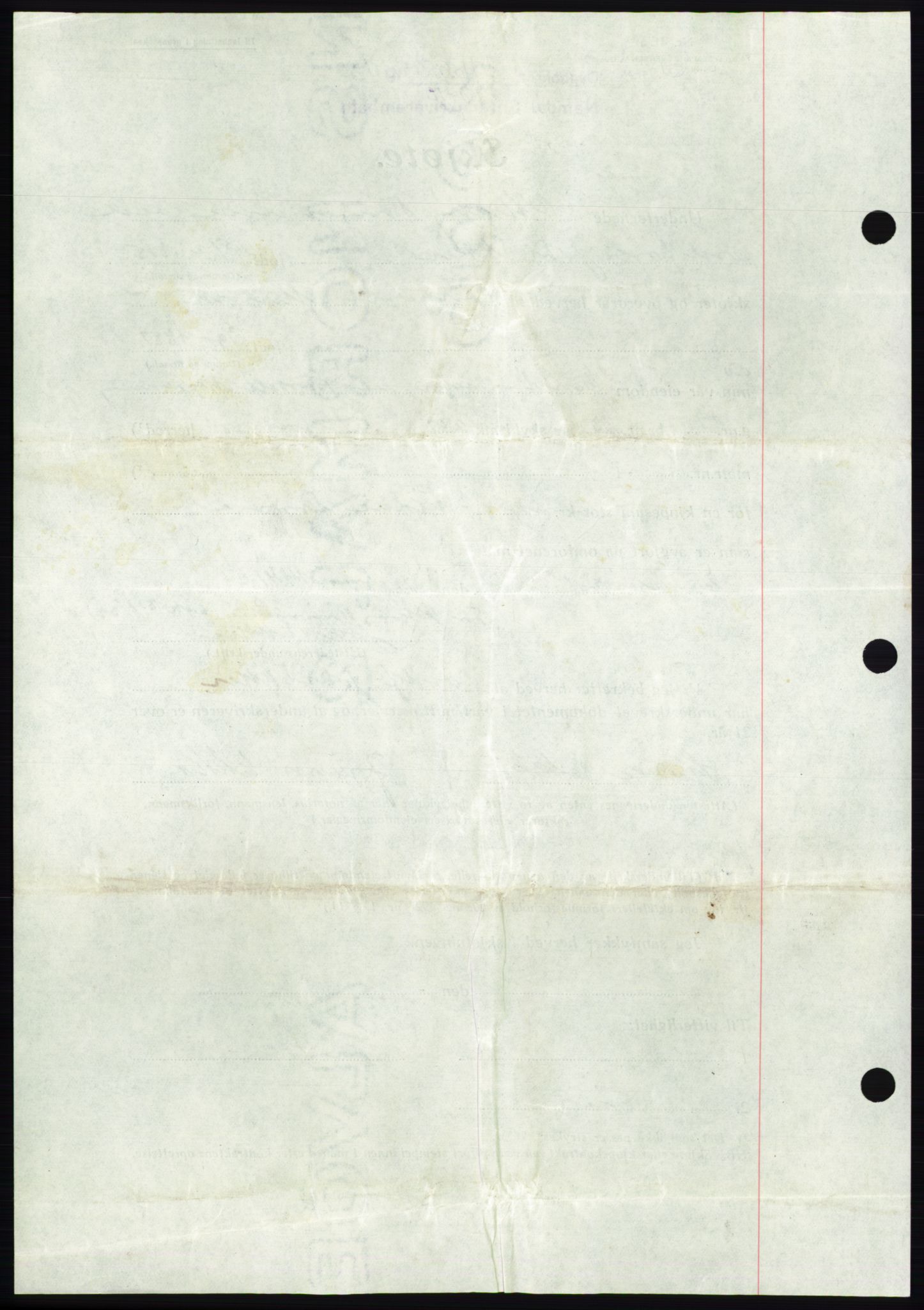 Namdal sorenskriveri, SAT/A-4133/1/2/2C: Pantebok nr. -, 1943-1944, Dagboknr: 1652/1943