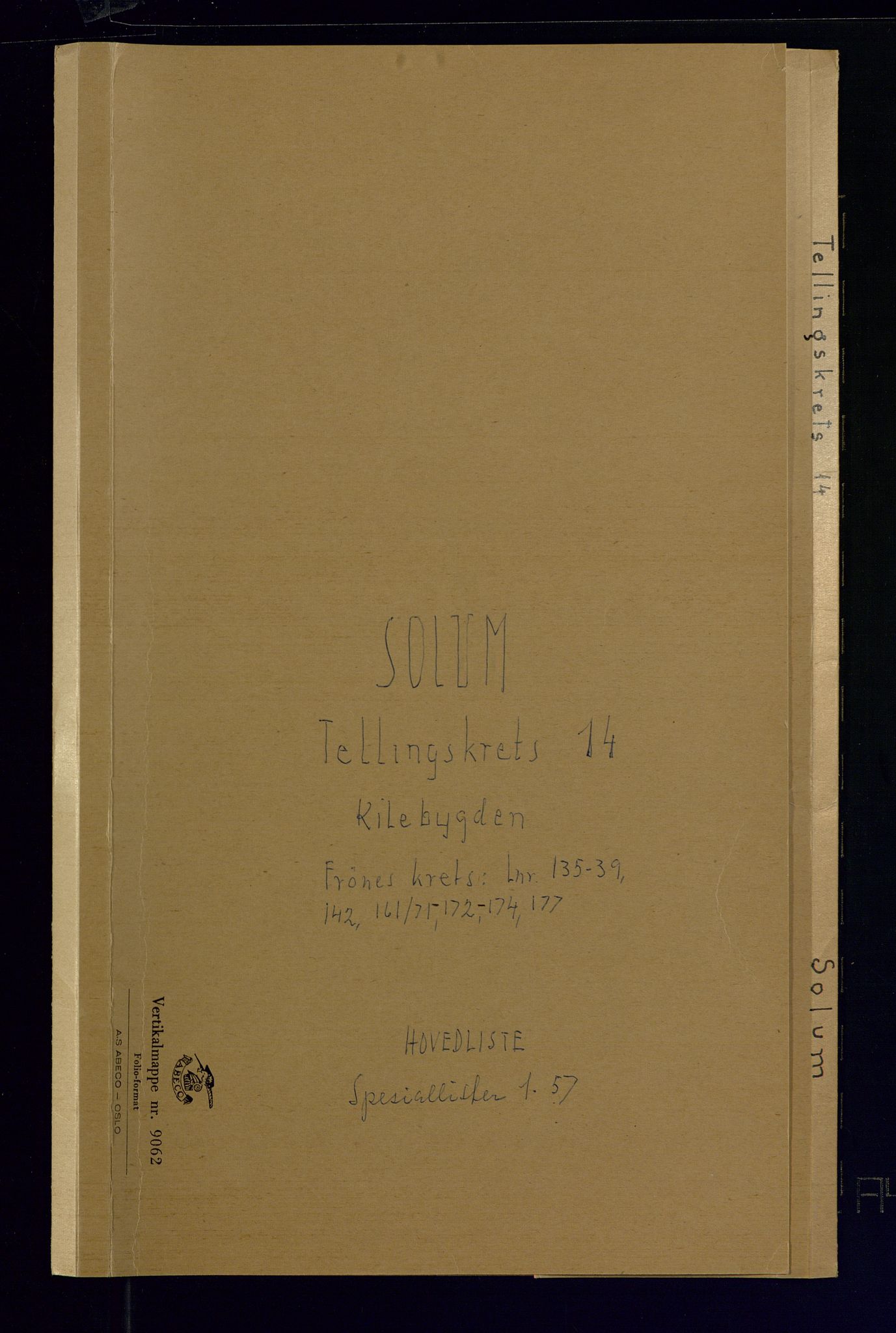 SAKO, Folketelling 1875 for 0818P Solum prestegjeld, 1875, s. 67