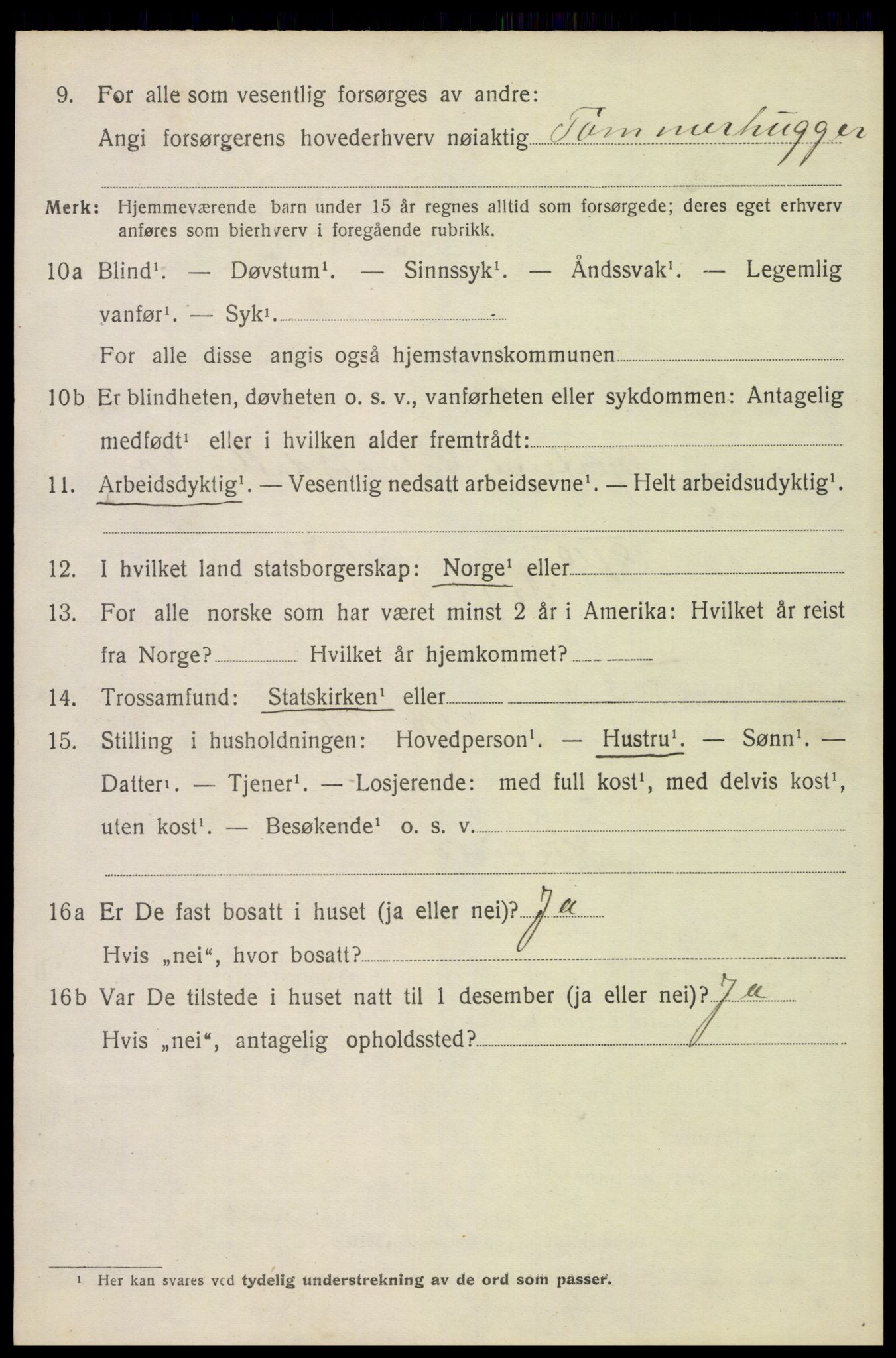 SAH, Folketelling 1920 for 0428 Trysil herred, 1920, s. 6546