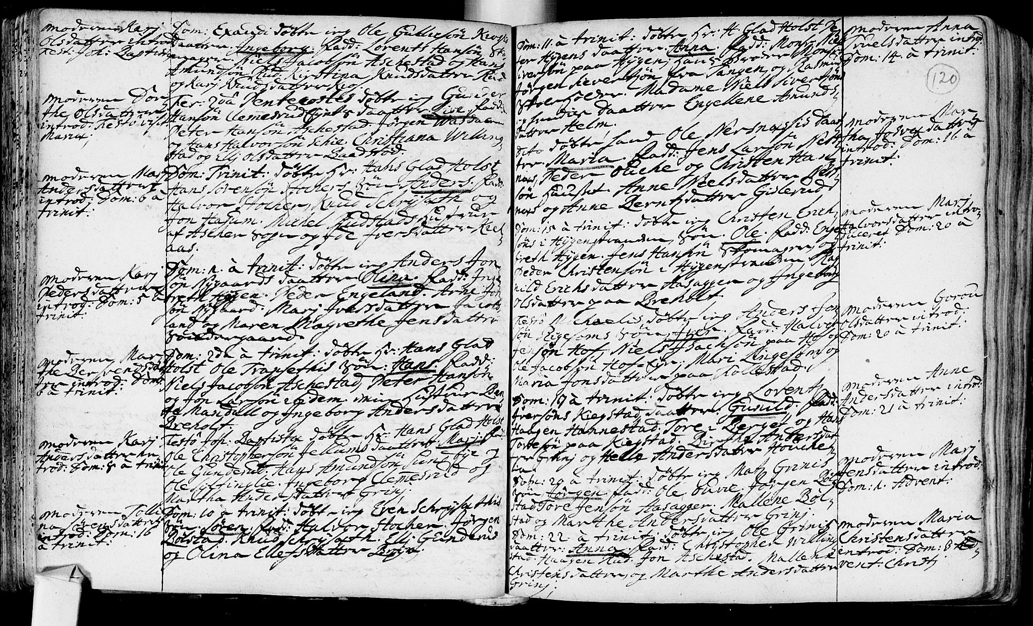 Røyken kirkebøker, SAKO/A-241/F/Fa/L0002: Ministerialbok nr. 2, 1731-1782, s. 120