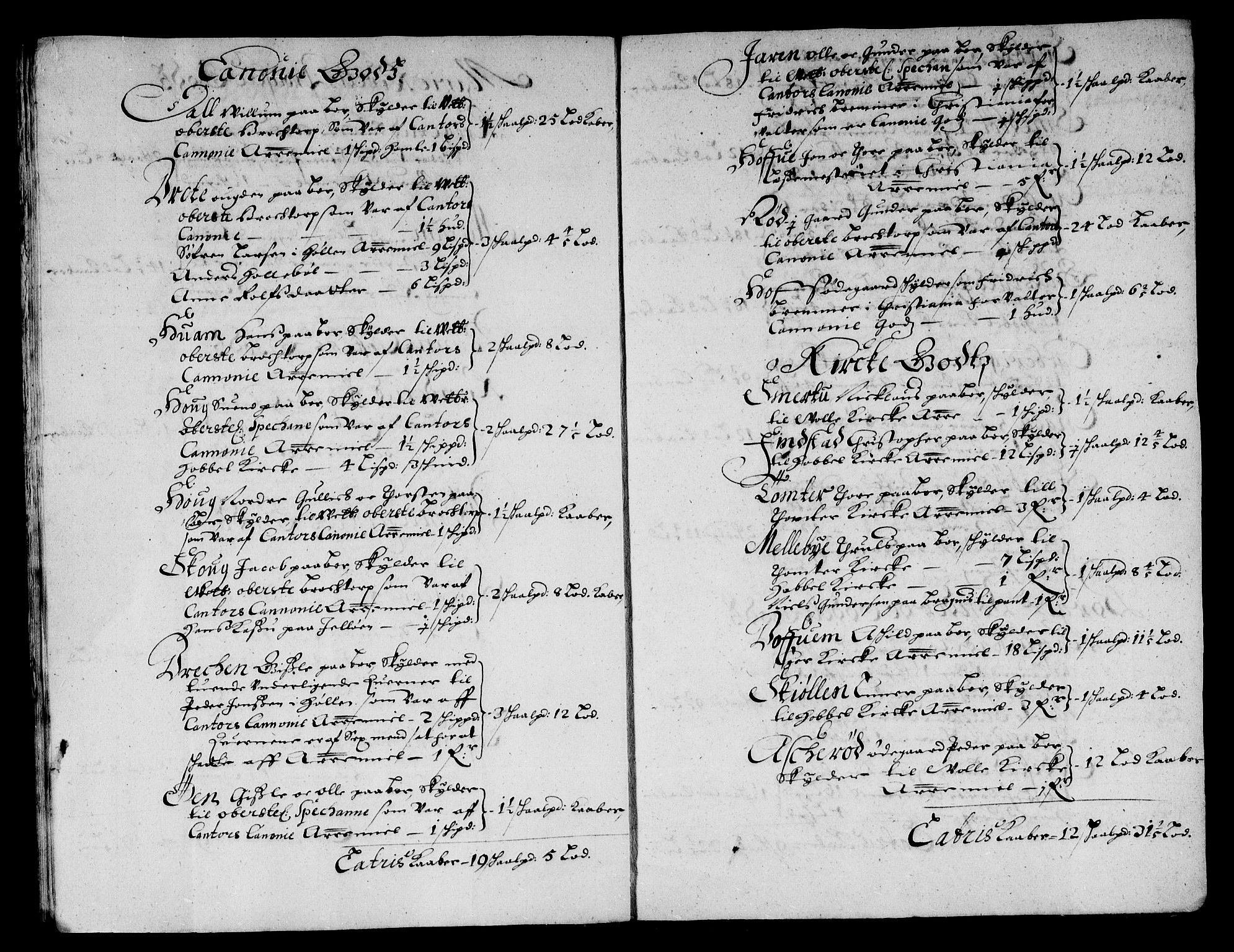 Rentekammeret inntil 1814, Reviderte regnskaper, Stiftamtstueregnskaper, Landkommissariatet på Akershus og Akershus stiftamt, AV/RA-EA-5869/R/Rb/L0111: Akershus stiftamt, 1675
