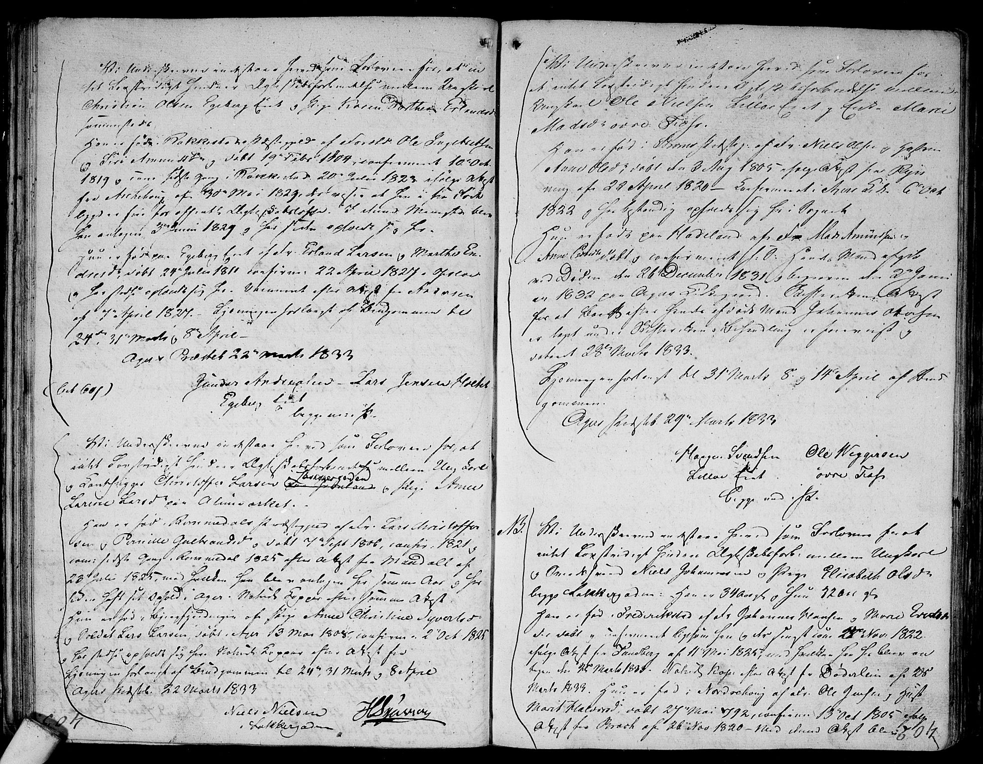 Aker prestekontor kirkebøker, AV/SAO-A-10861/F/L0014b: Ministerialbok nr. 14B, 1820-1834