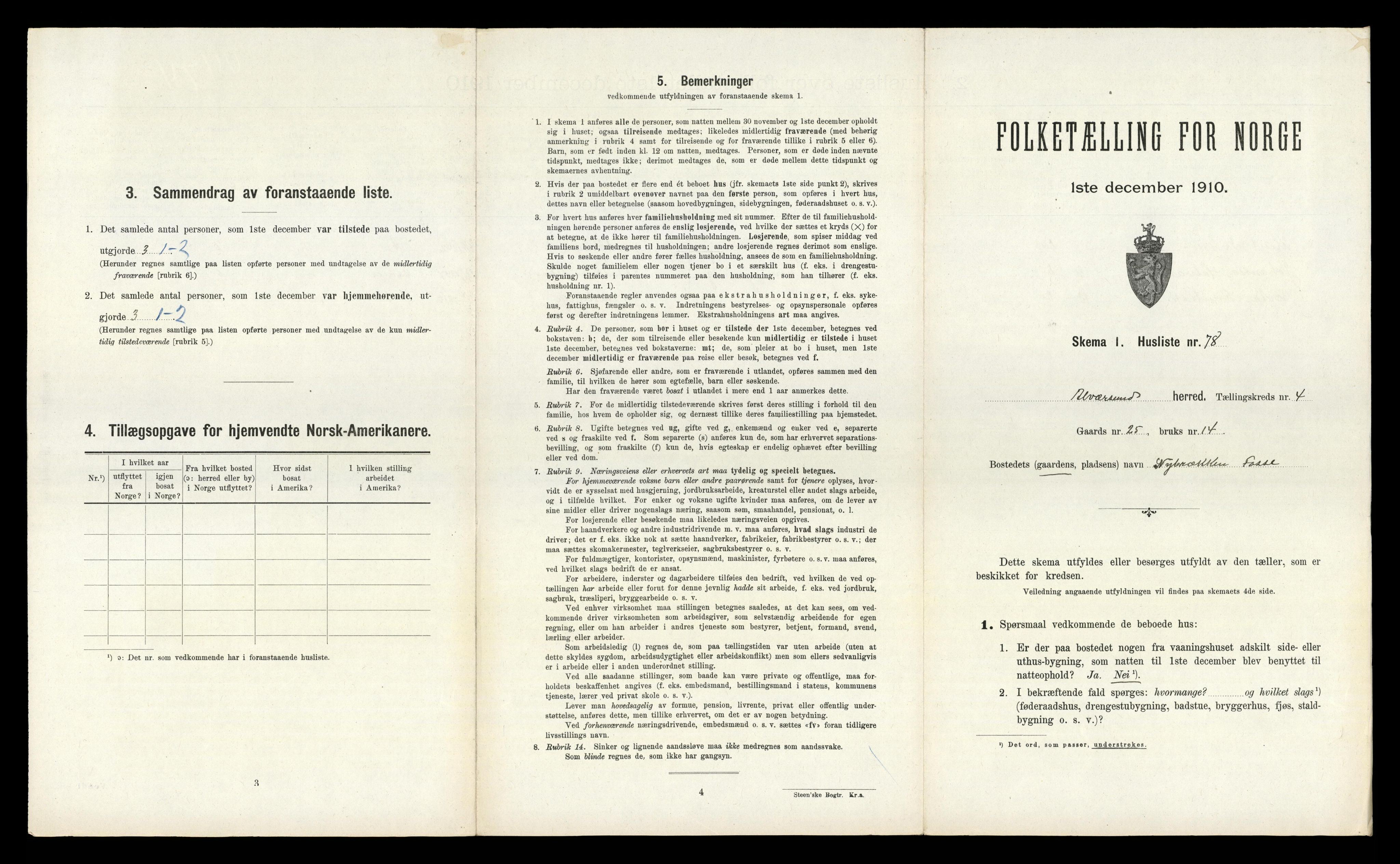 RA, Folketelling 1910 for 1257 Alversund herred, 1910, s. 428