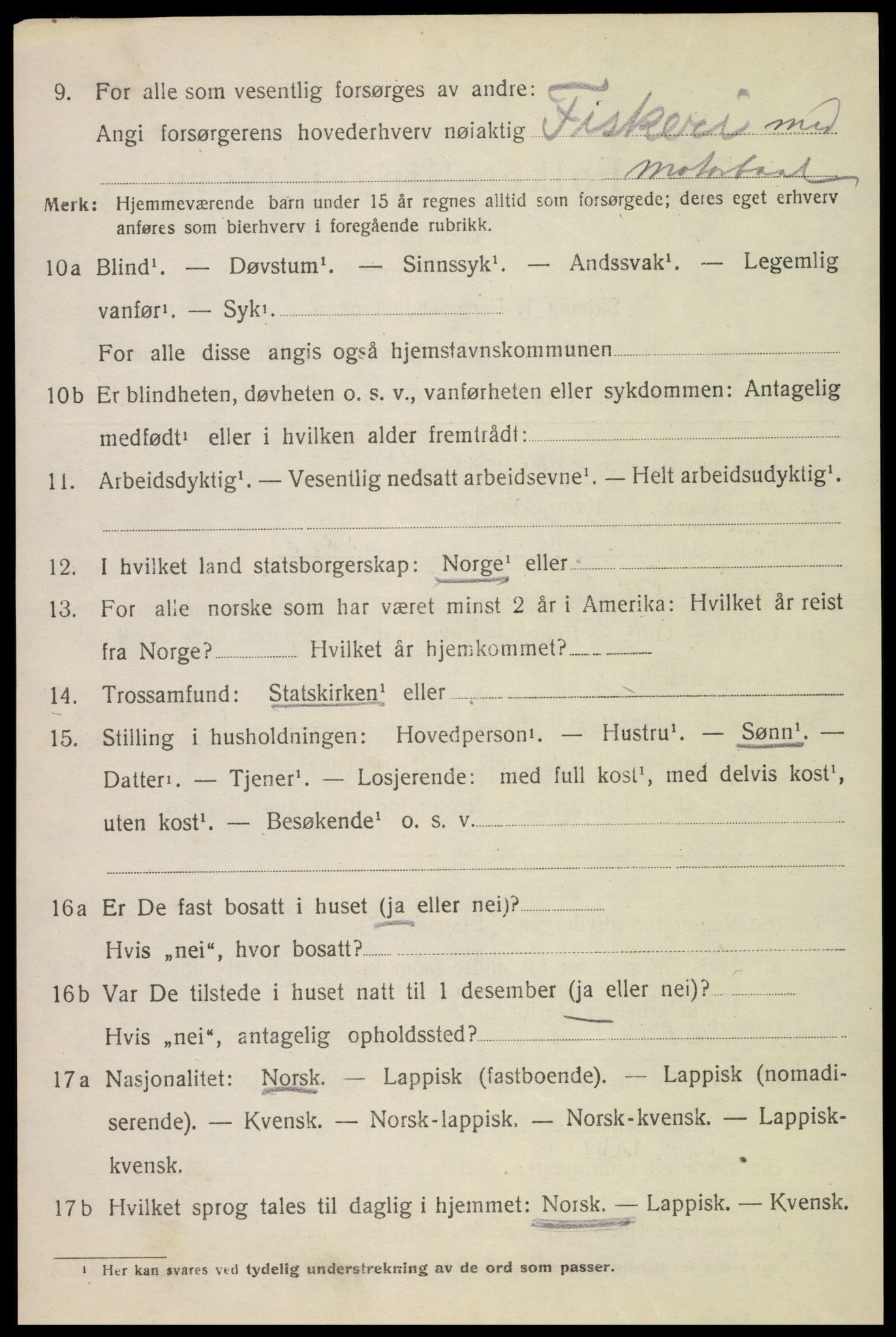 SAT, Folketelling 1920 for 1866 Hadsel herred, 1920, s. 20505