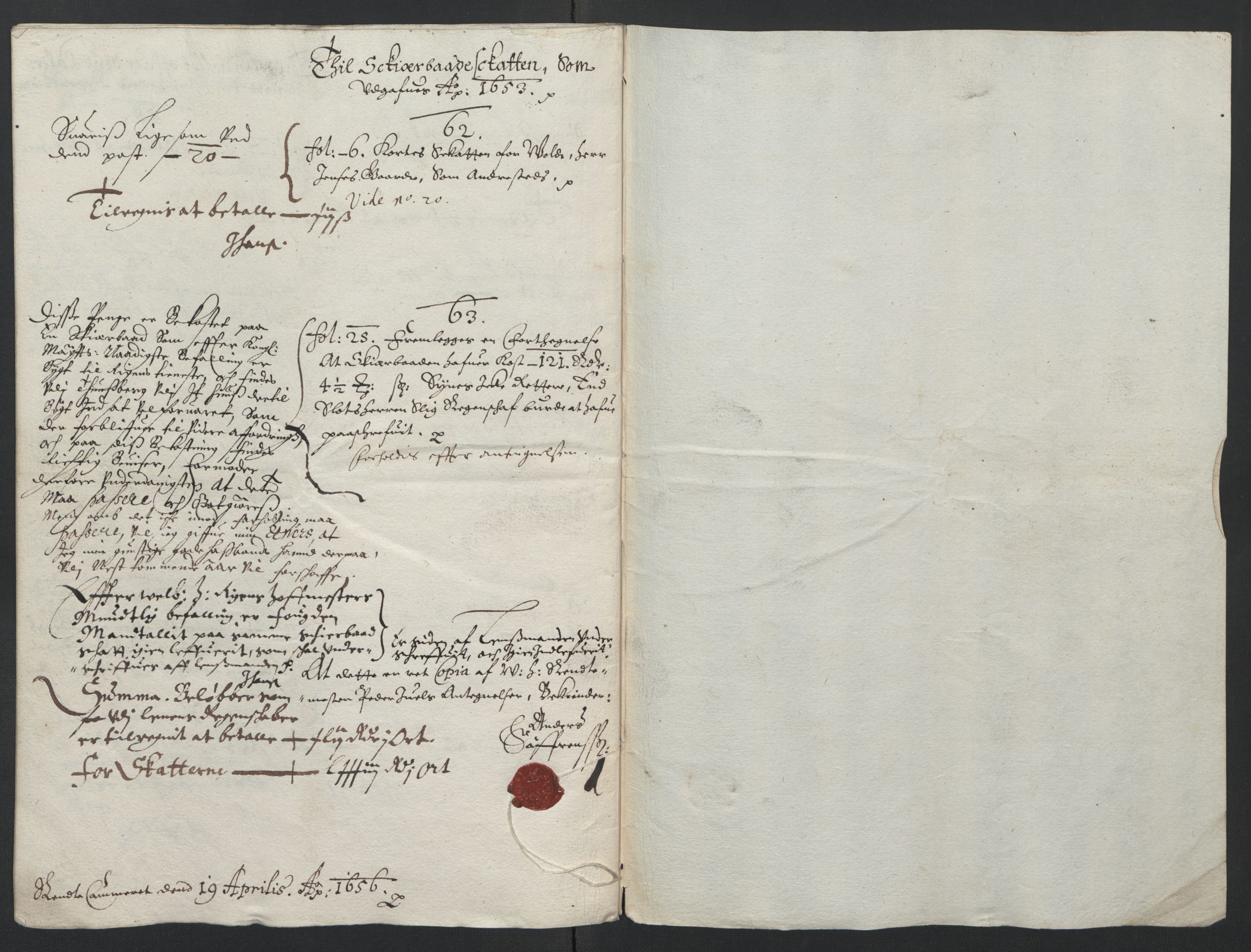 Rentekammeret inntil 1814, Reviderte regnskaper, Lensregnskaper, AV/RA-EA-5023/R/Rb/Rbo/L0033: Tønsberg len, 1655-1658