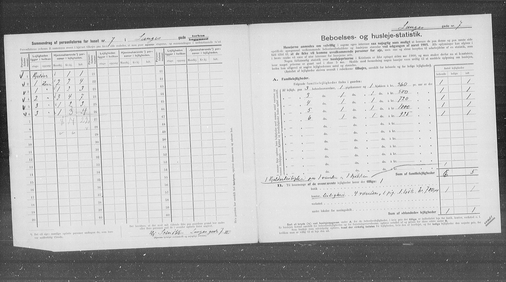 OBA, Kommunal folketelling 31.12.1905 for Kristiania kjøpstad, 1905, s. 29570