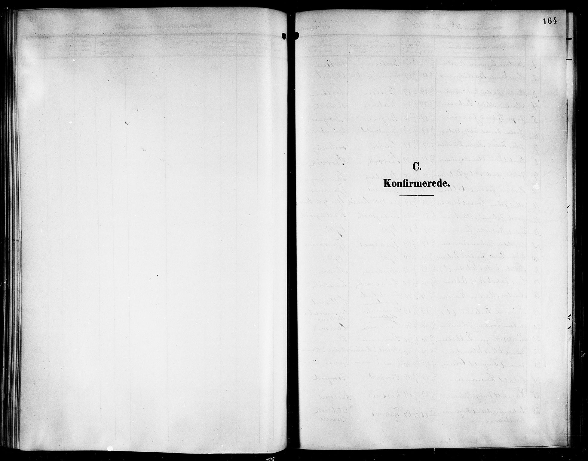 Ministerialprotokoller, klokkerbøker og fødselsregistre - Nordland, AV/SAT-A-1459/861/L0877: Klokkerbok nr. 861C03, 1903-1919, s. 164