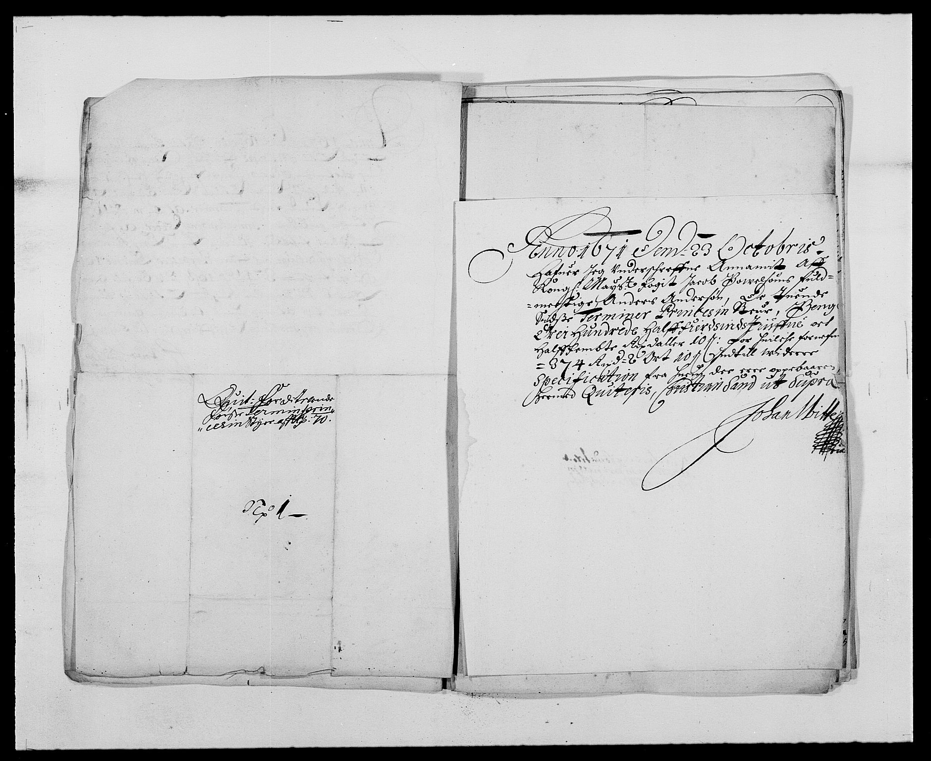Rentekammeret inntil 1814, Reviderte regnskaper, Fogderegnskap, RA/EA-4092/R42/L2539: Mandal fogderi, 1671-1675, s. 56