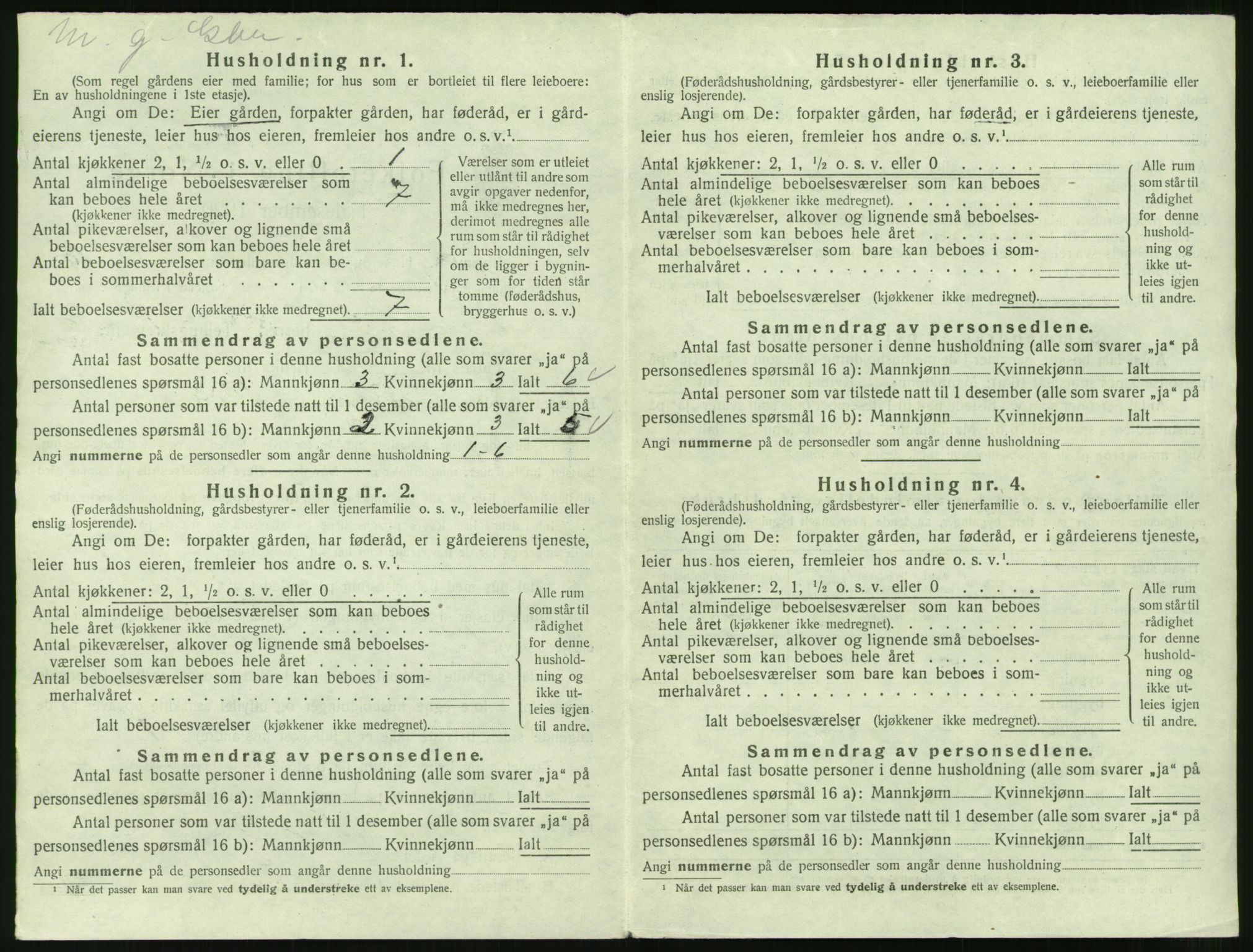 SAT, Folketelling 1920 for 1541 Veøy herred, 1920, s. 876