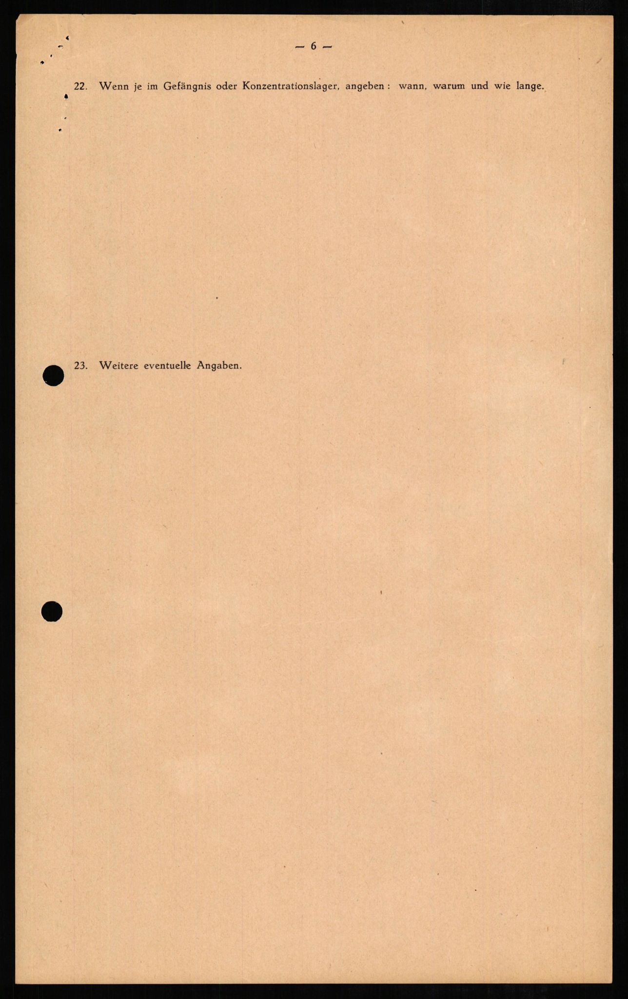 Forsvaret, Forsvarets overkommando II, AV/RA-RAFA-3915/D/Db/L0007: CI Questionaires. Tyske okkupasjonsstyrker i Norge. Tyskere., 1945-1946, s. 421