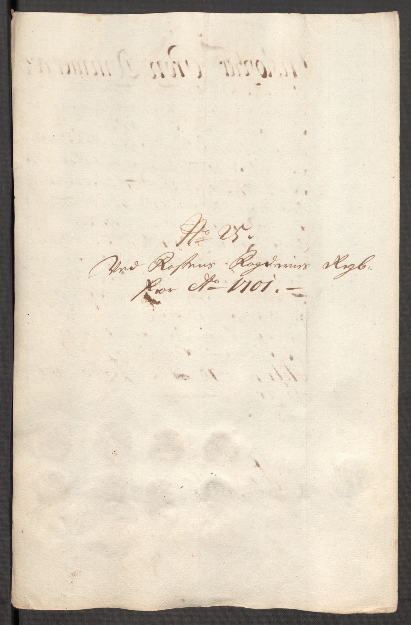 Rentekammeret inntil 1814, Reviderte regnskaper, Fogderegnskap, AV/RA-EA-4092/R57/L3854: Fogderegnskap Fosen, 1700-1701, s. 375