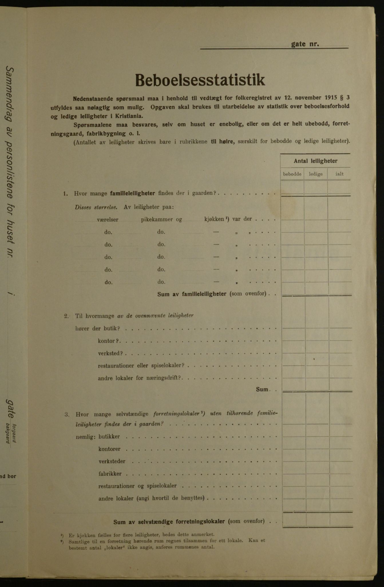 OBA, Kommunal folketelling 1.12.1923 for Kristiania, 1923, s. 143131