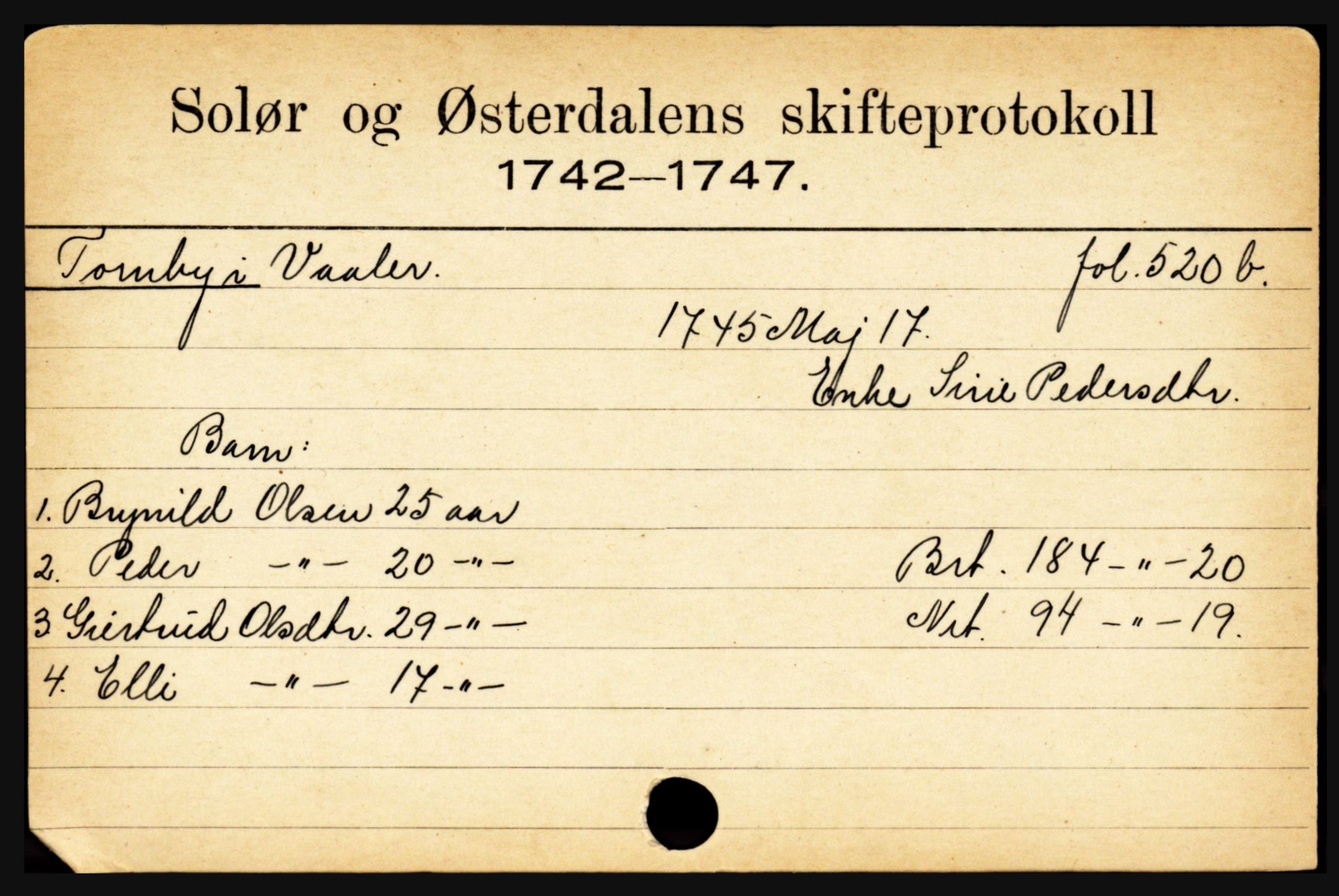 Solør og Østerdalen sorenskriveri, SAH/TING-024/J, 1716-1774, s. 6465