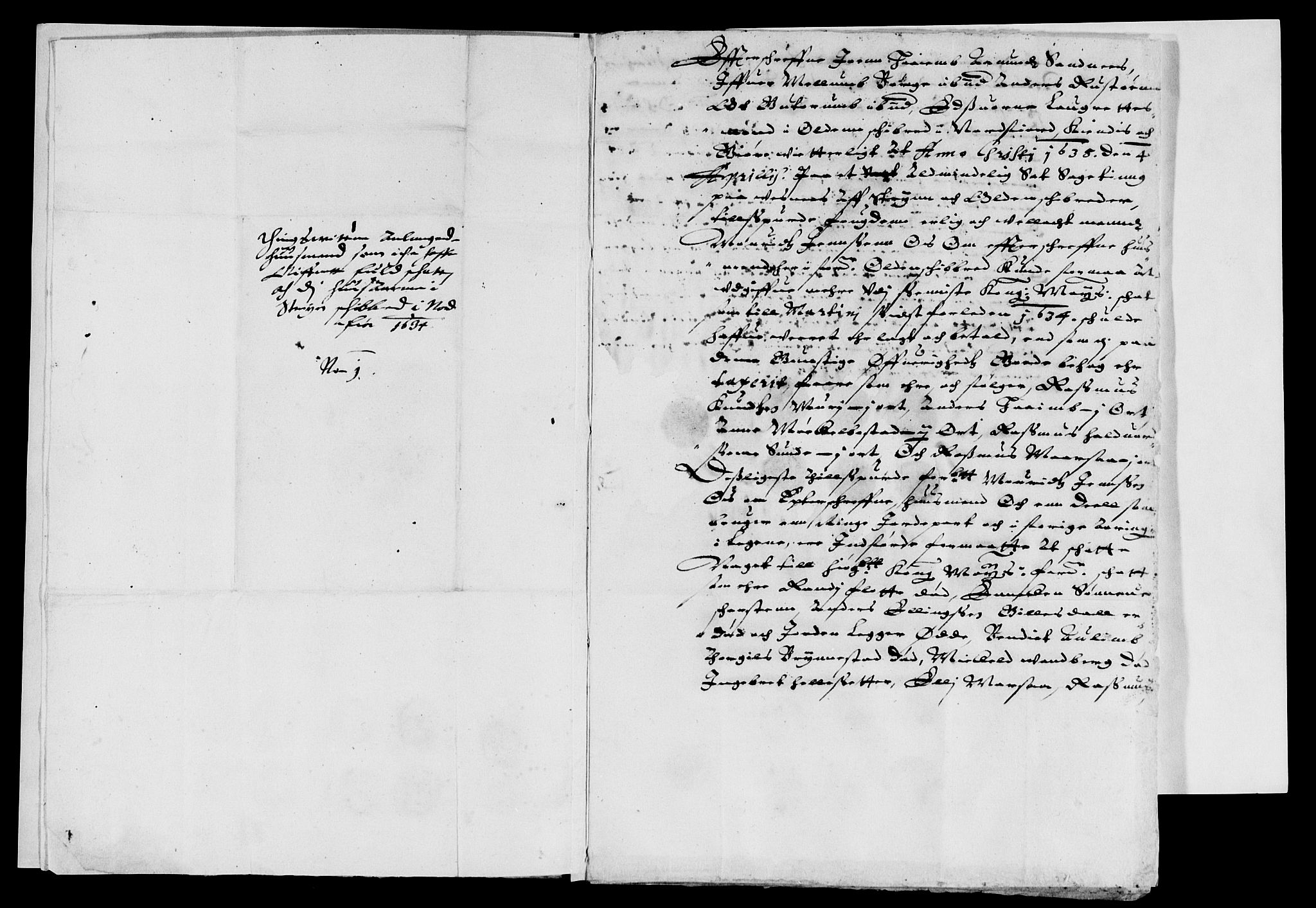 Rentekammeret inntil 1814, Reviderte regnskaper, Lensregnskaper, AV/RA-EA-5023/R/Rb/Rbt/L0068: Bergenhus len, 1634-1635