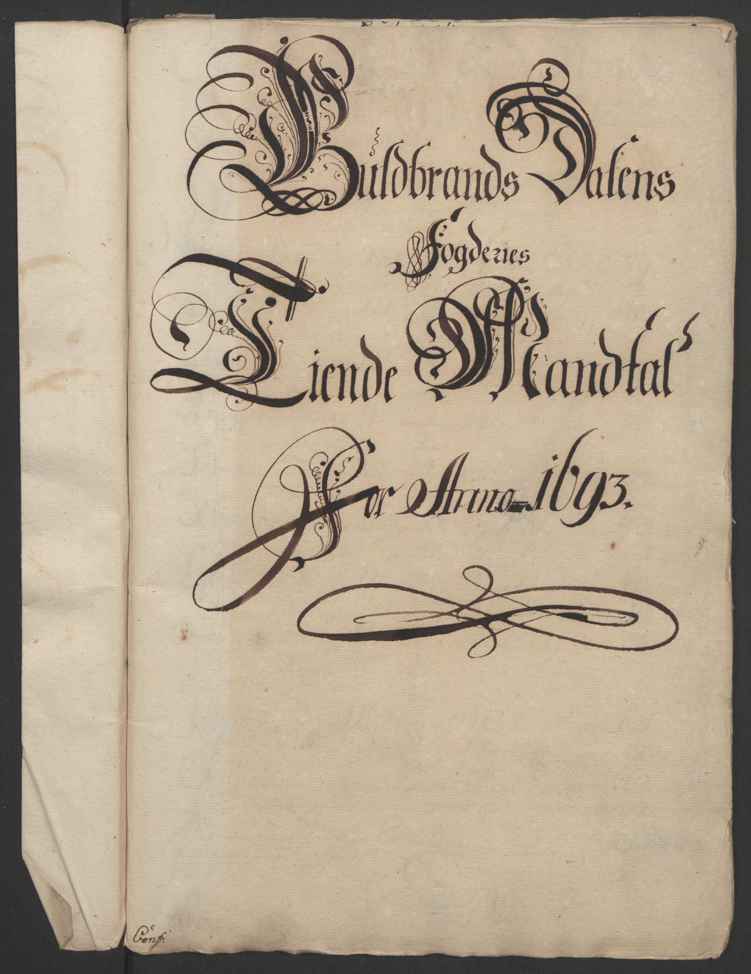 Rentekammeret inntil 1814, Reviderte regnskaper, Fogderegnskap, AV/RA-EA-4092/R17/L1167: Fogderegnskap Gudbrandsdal, 1693, s. 229