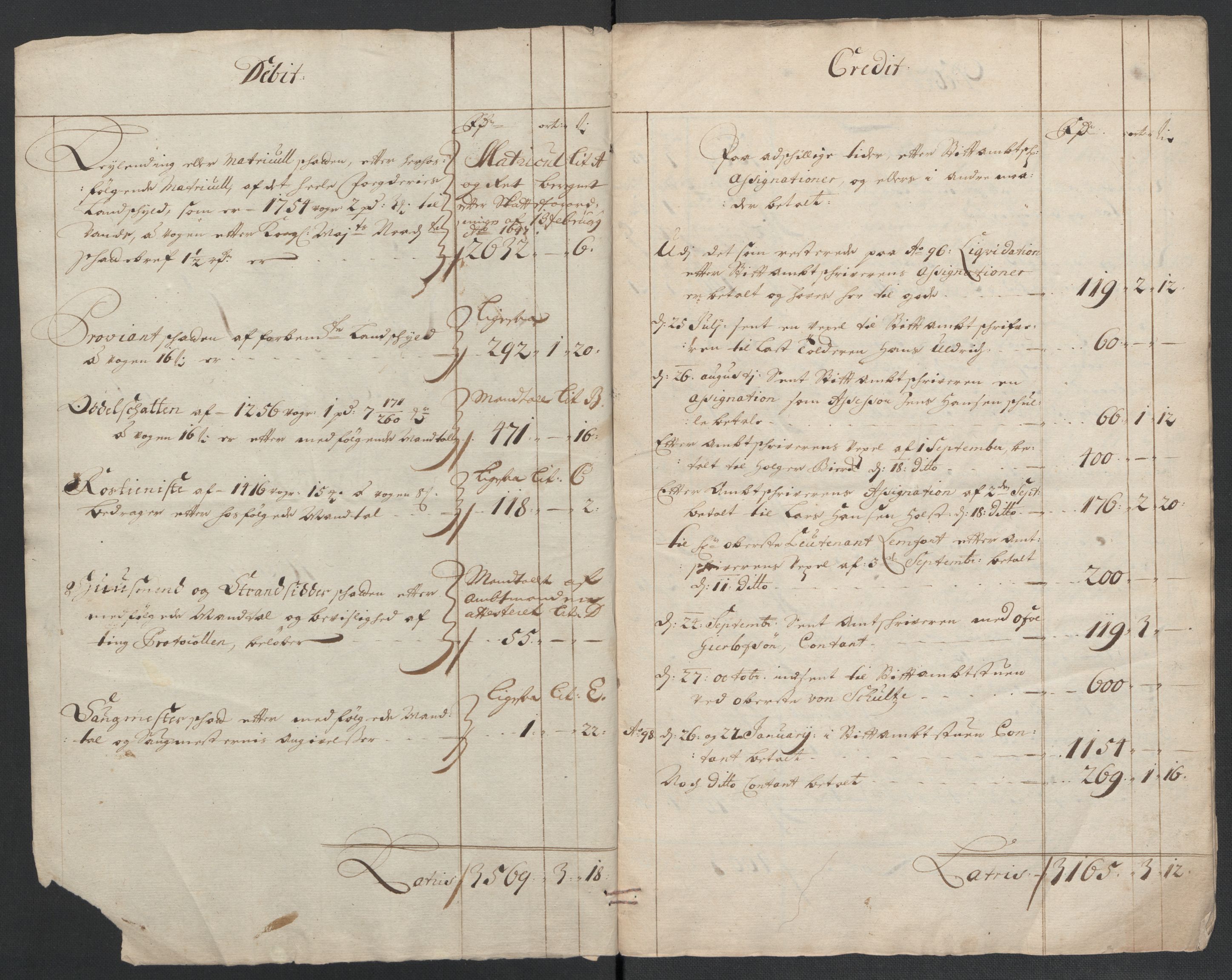 Rentekammeret inntil 1814, Reviderte regnskaper, Fogderegnskap, RA/EA-4092/R55/L3653: Fogderegnskap Romsdal, 1697-1698, s. 5