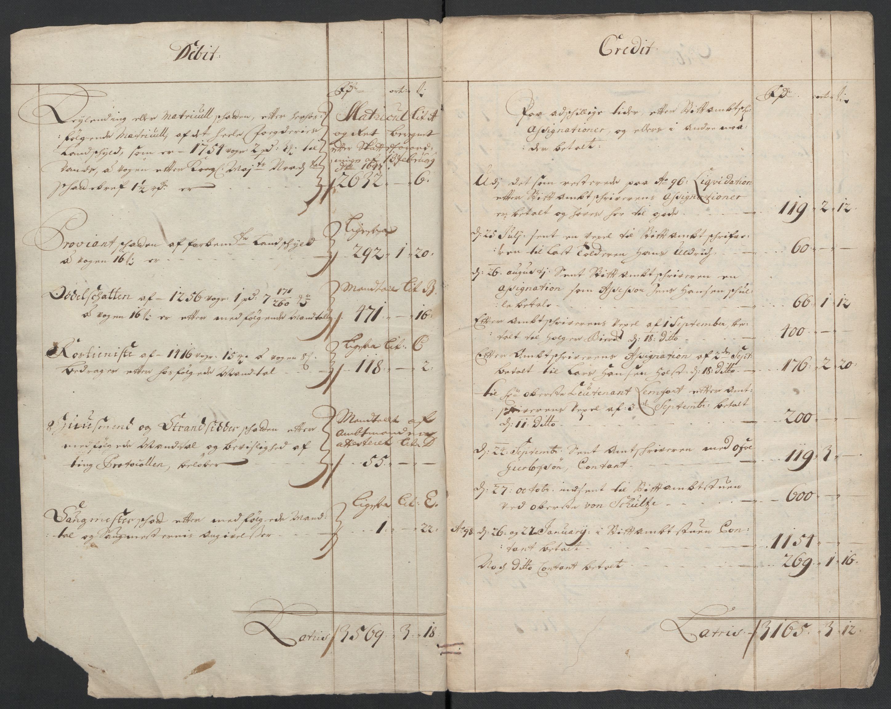 Rentekammeret inntil 1814, Reviderte regnskaper, Fogderegnskap, AV/RA-EA-4092/R55/L3653: Fogderegnskap Romsdal, 1697-1698, s. 5