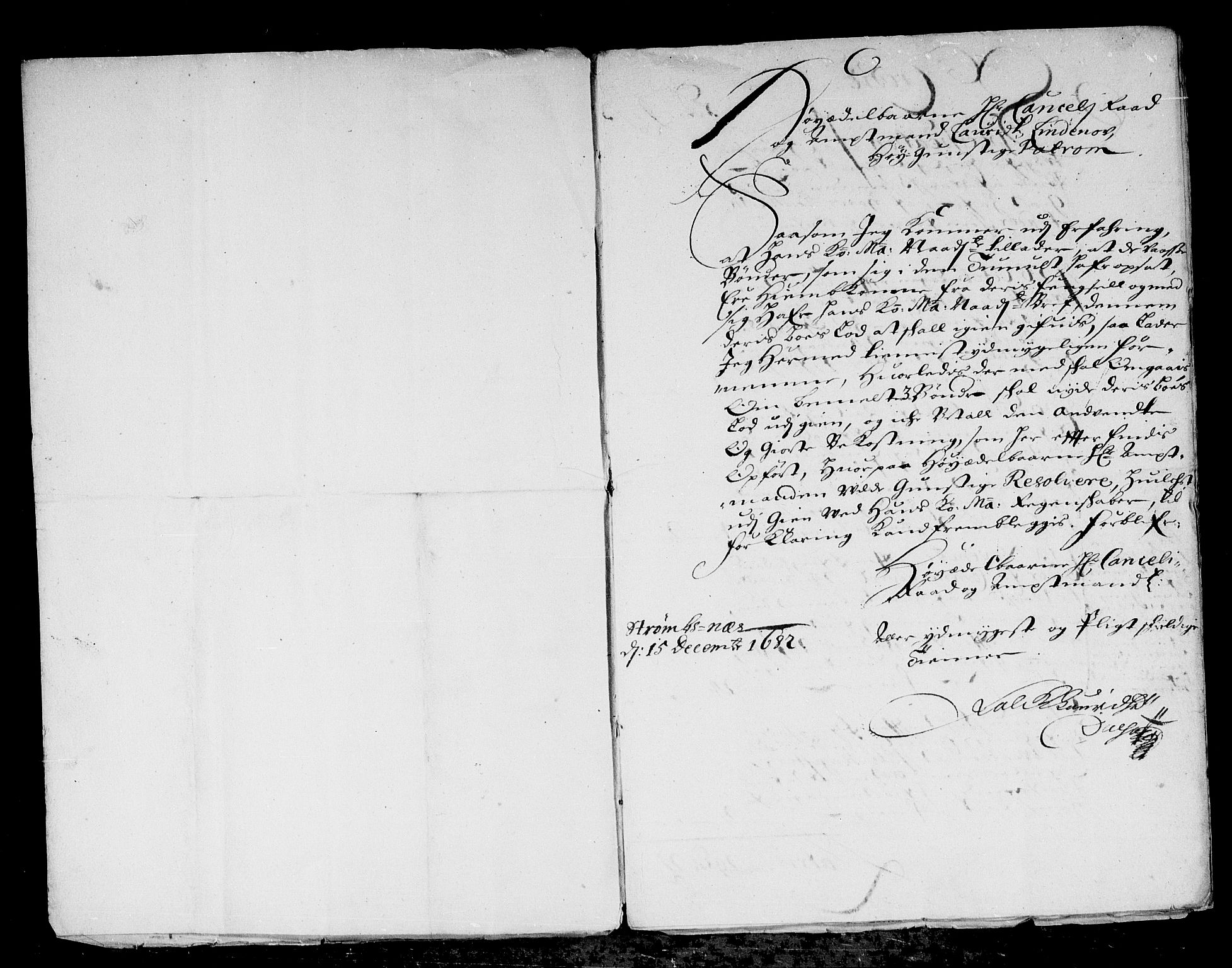 Rentekammeret inntil 1814, Reviderte regnskaper, Stiftamtstueregnskaper, Bergen stiftamt, AV/RA-EA-6043/R/Rc/L0062: Bergen stiftamt, 1682