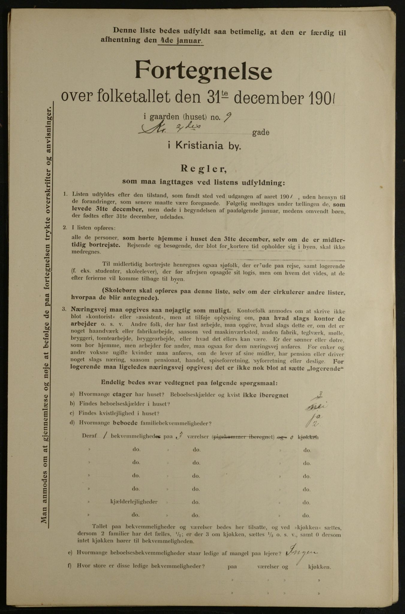 OBA, Kommunal folketelling 31.12.1901 for Kristiania kjøpstad, 1901, s. 8337