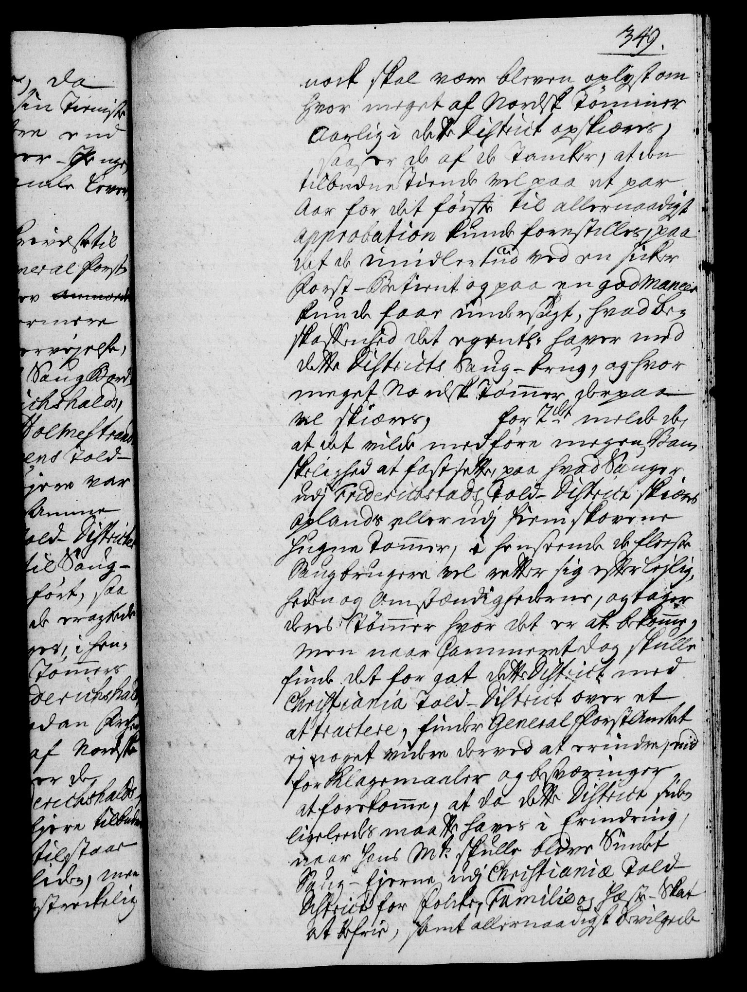 Rentekammeret, Kammerkanselliet, RA/EA-3111/G/Gh/Gha/L0023: Norsk ekstraktmemorialprotokoll (merket RK 53.68), 1741-1742, s. 349