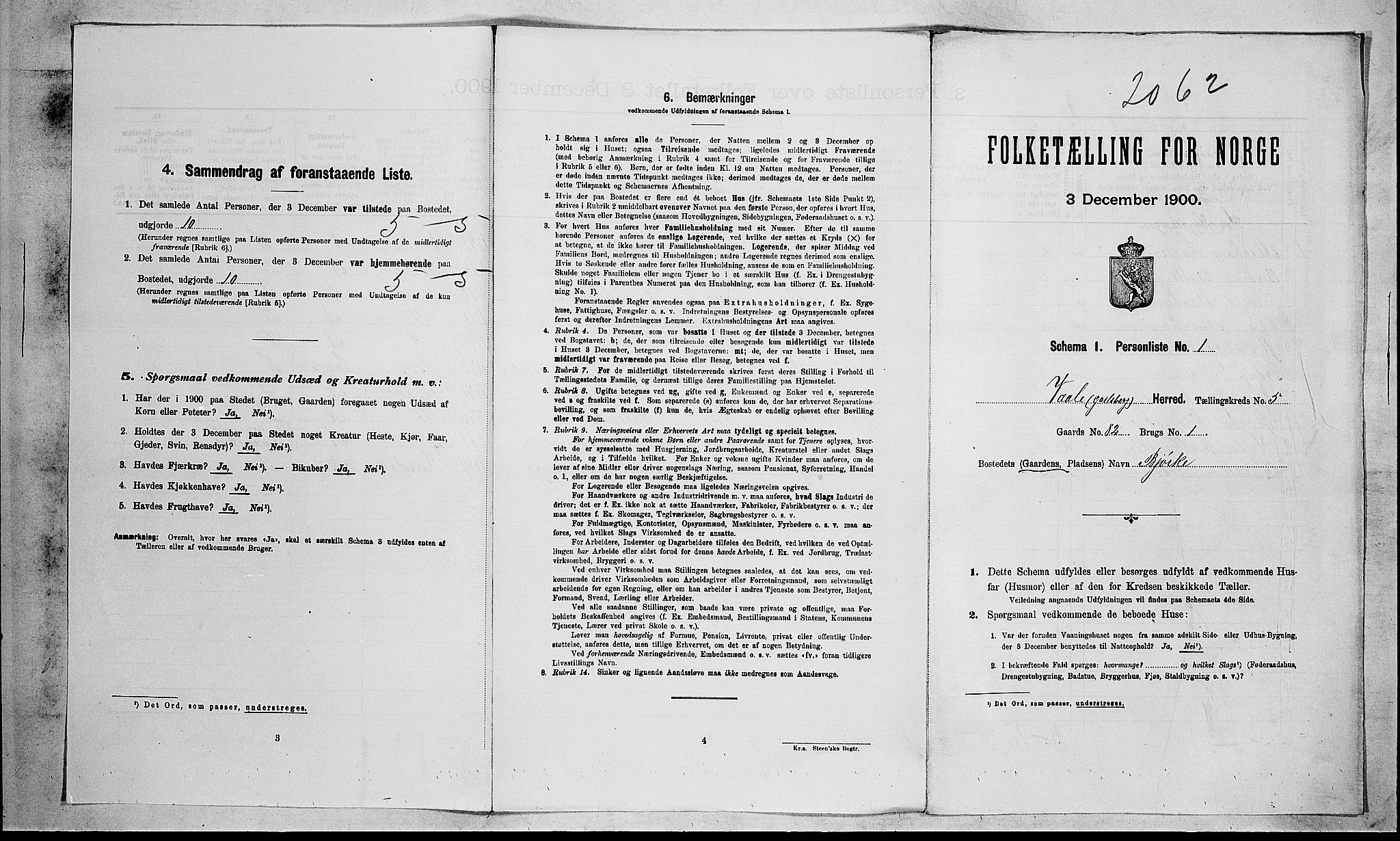 RA, Folketelling 1900 for 0716 Våle herred, 1900, s. 568