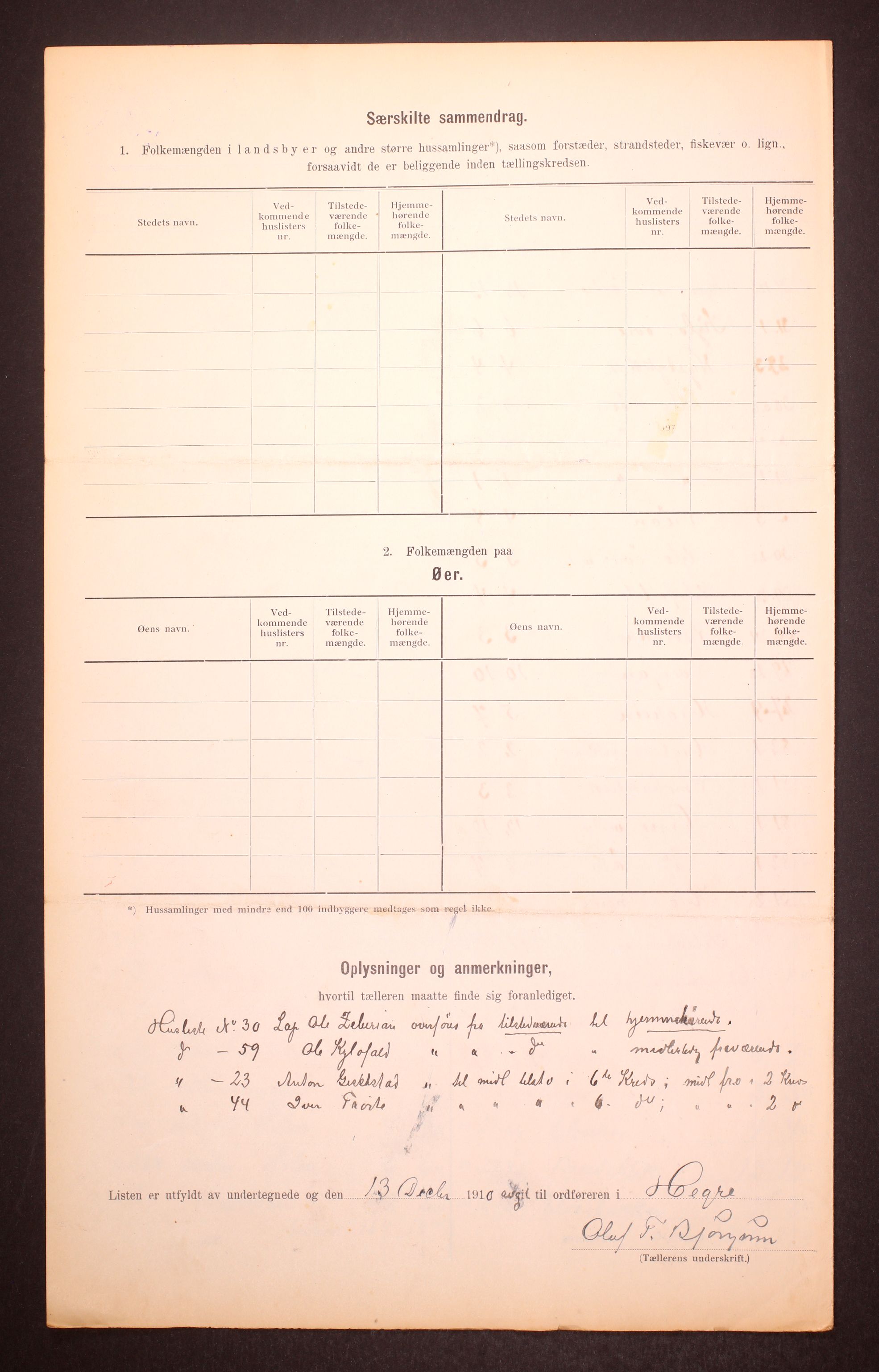 RA, Folketelling 1910 for 1712 Hegra herred, 1910, s. 9