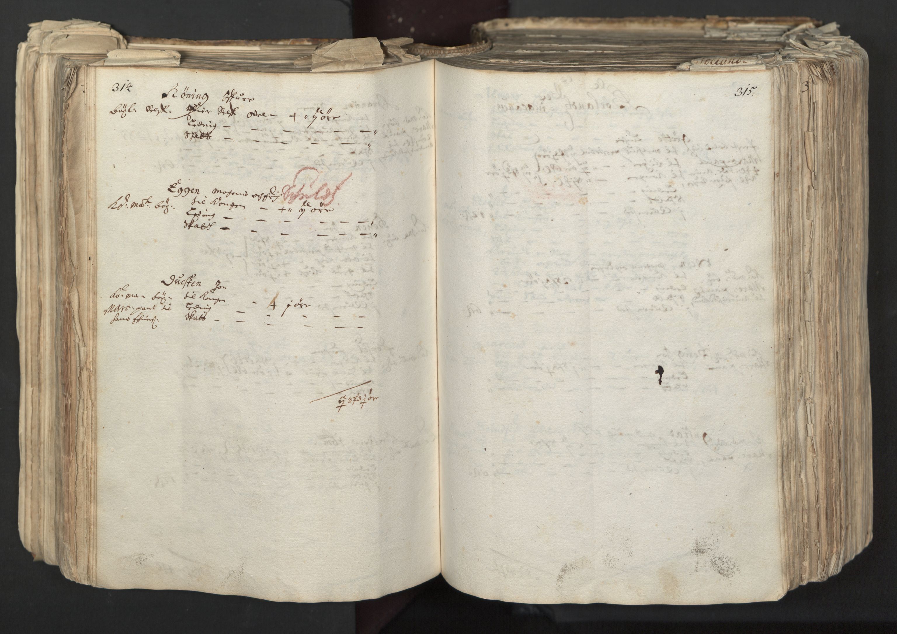 Rentekammeret inntil 1814, Realistisk ordnet avdeling, AV/RA-EA-4070/L/L0027: Trondheim lagdømme:, 1661, s. 314-315