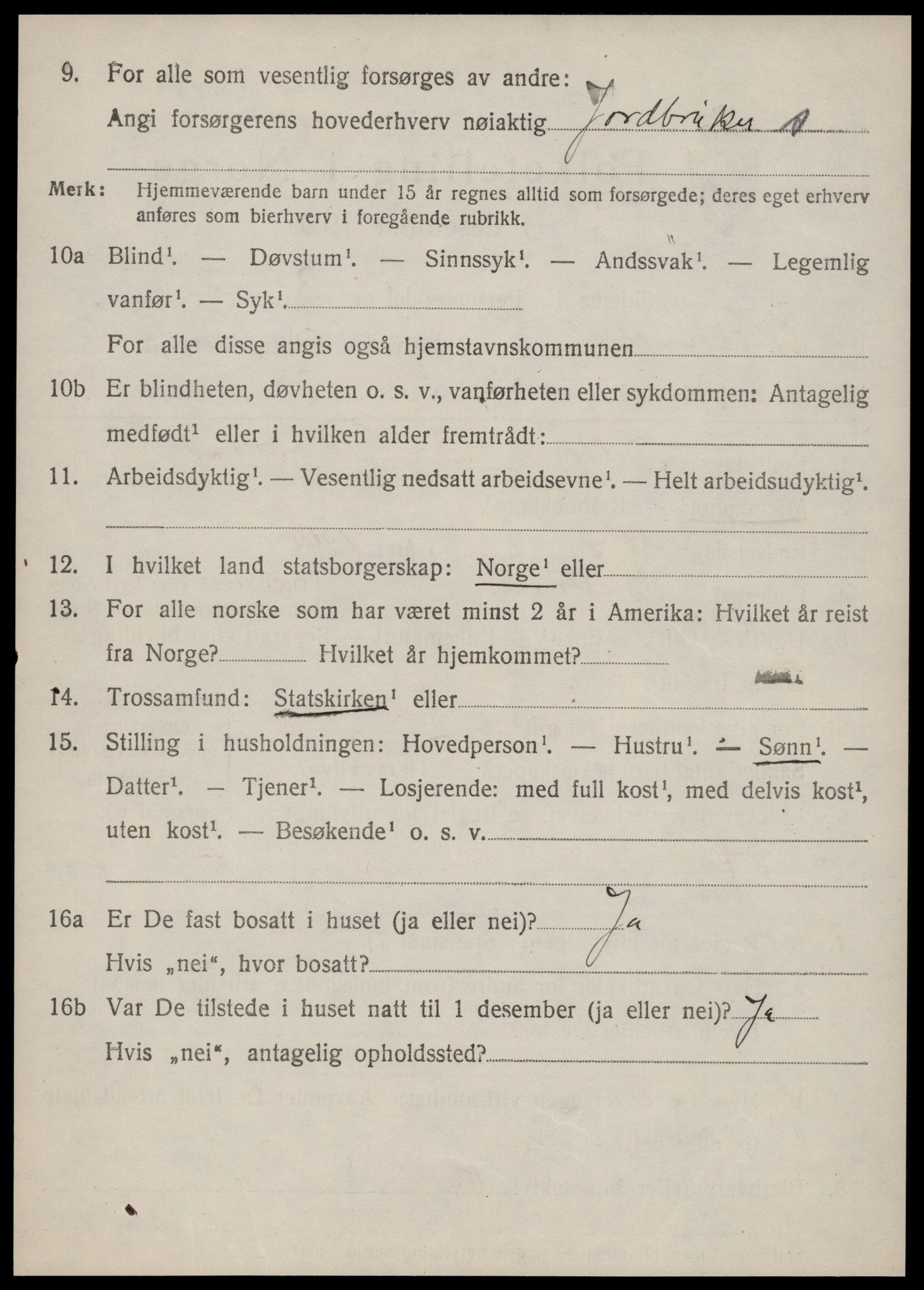 SAT, Folketelling 1920 for 1535 Vestnes herred, 1920, s. 1904