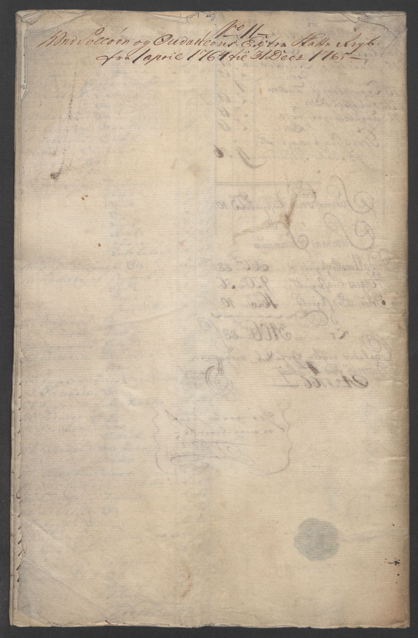 Rentekammeret inntil 1814, Reviderte regnskaper, Fogderegnskap, AV/RA-EA-4092/R14/L0959: Ekstraskatten Solør og Odal, 1763-1770, s. 524