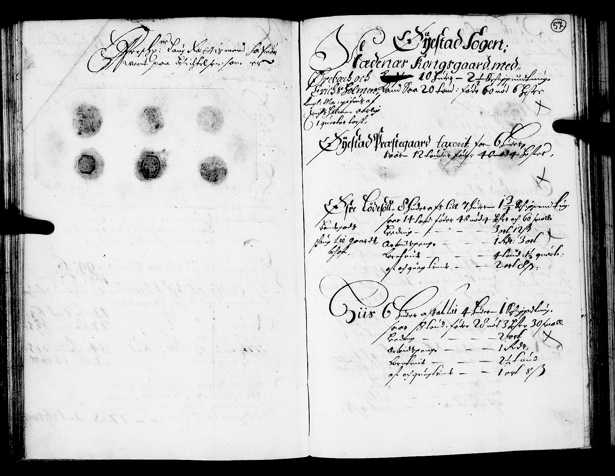 Rentekammeret inntil 1814, Realistisk ordnet avdeling, AV/RA-EA-4070/N/Nb/Nba/L0028: Nedenes len, 1668, s. 56b-57a