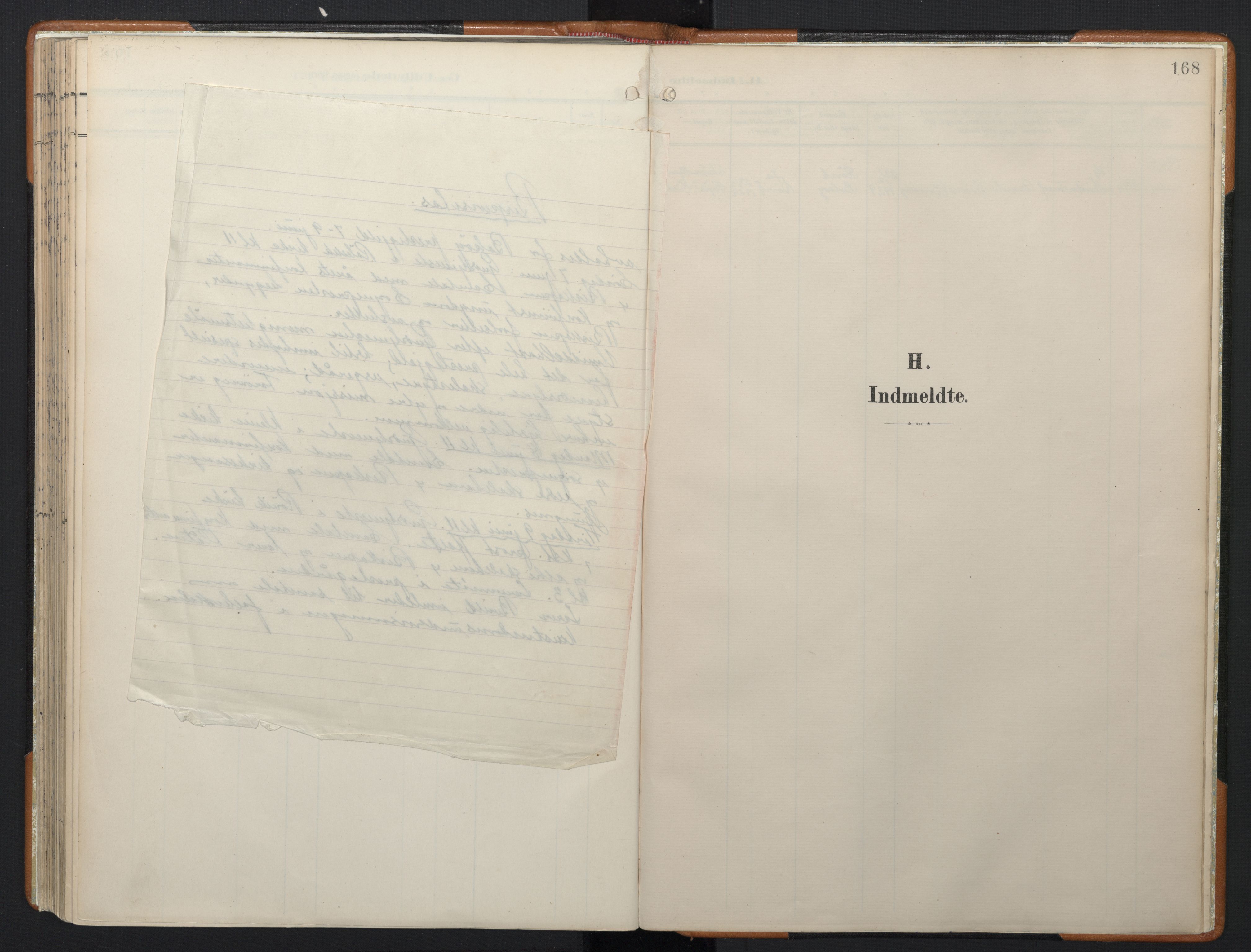 Ministerialprotokoller, klokkerbøker og fødselsregistre - Møre og Romsdal, SAT/A-1454/556/L0676: Ministerialbok nr. 556A01, 1899-1966, s. 168