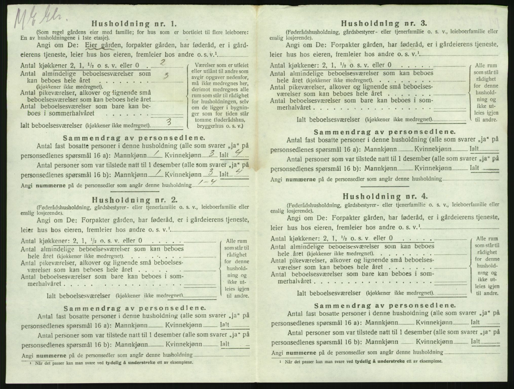 SAKO, Folketelling 1920 for 0726 Brunlanes herred, 1920, s. 1206