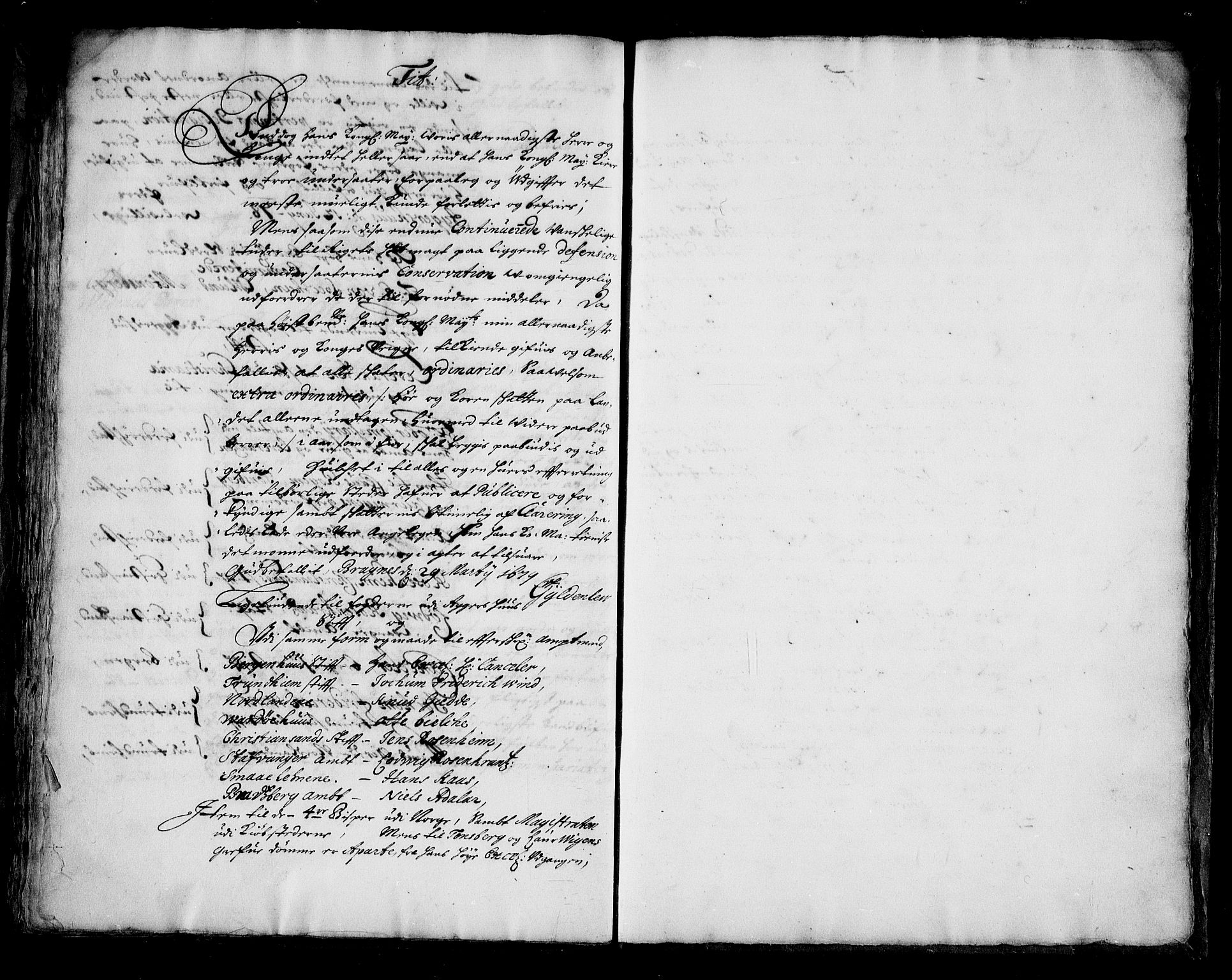 Stattholderembetet 1572-1771, AV/RA-EA-2870/Bc/L0002: Kopibok for skattebrev, 1668-1679