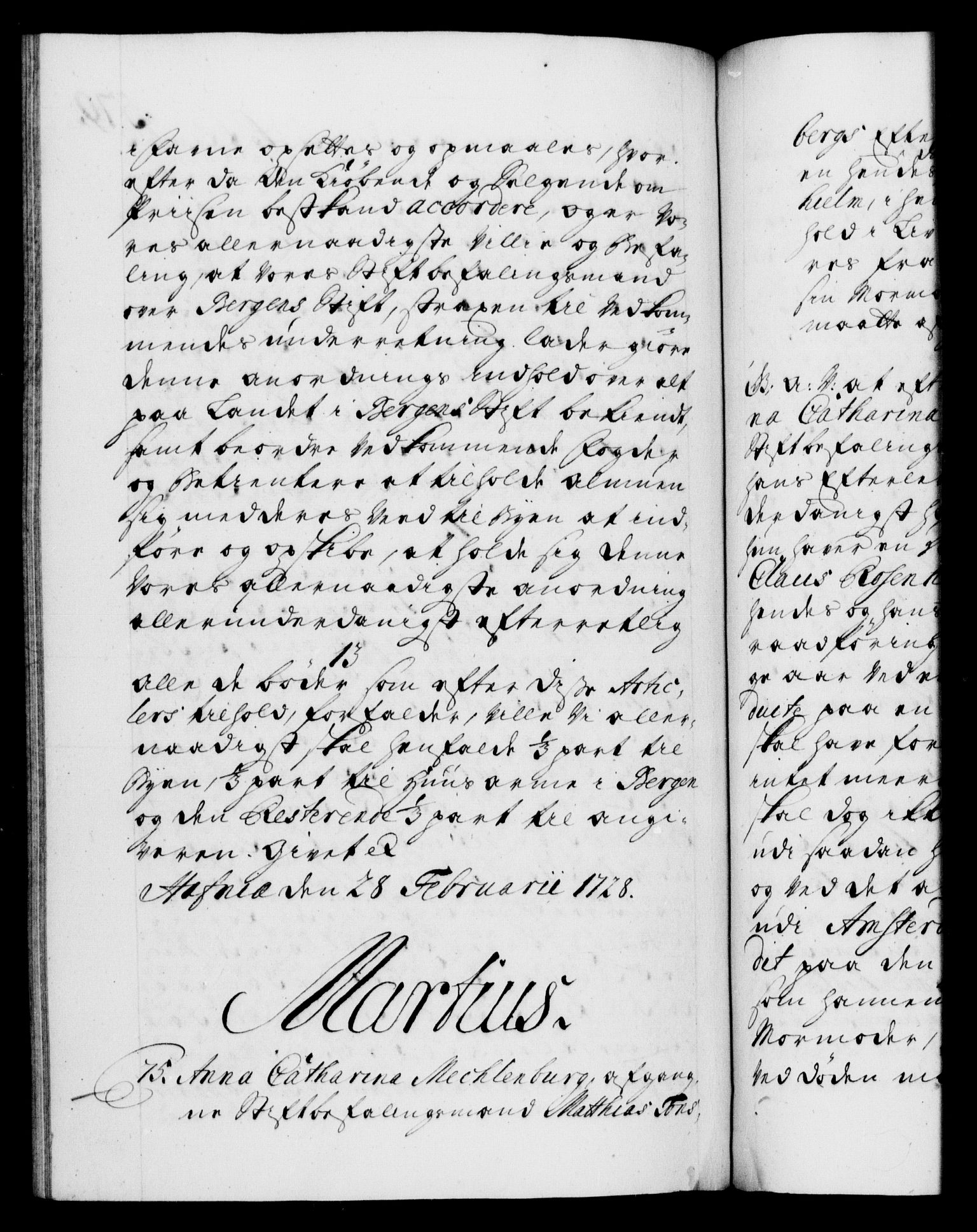 Danske Kanselli 1572-1799, RA/EA-3023/F/Fc/Fca/Fcaa/L0025: Norske registre, 1726-1728, s. 579b