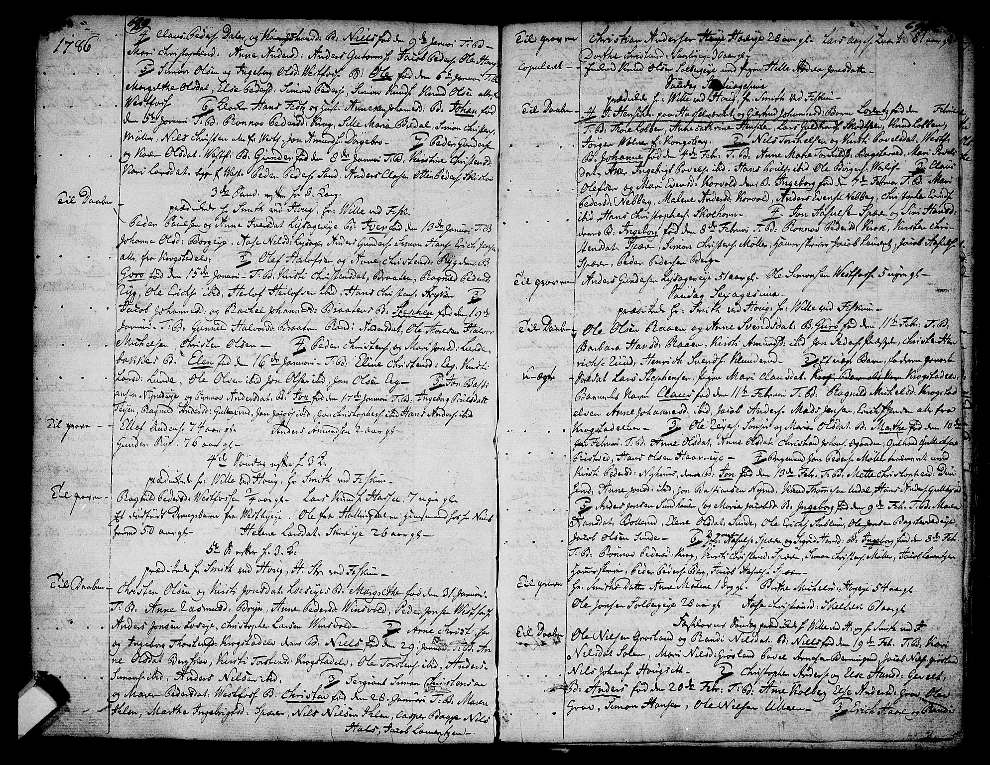 Eiker kirkebøker, SAKO/A-4/F/Fa/L0008: Ministerialbok nr. I 8, 1764-1788, s. 689-690