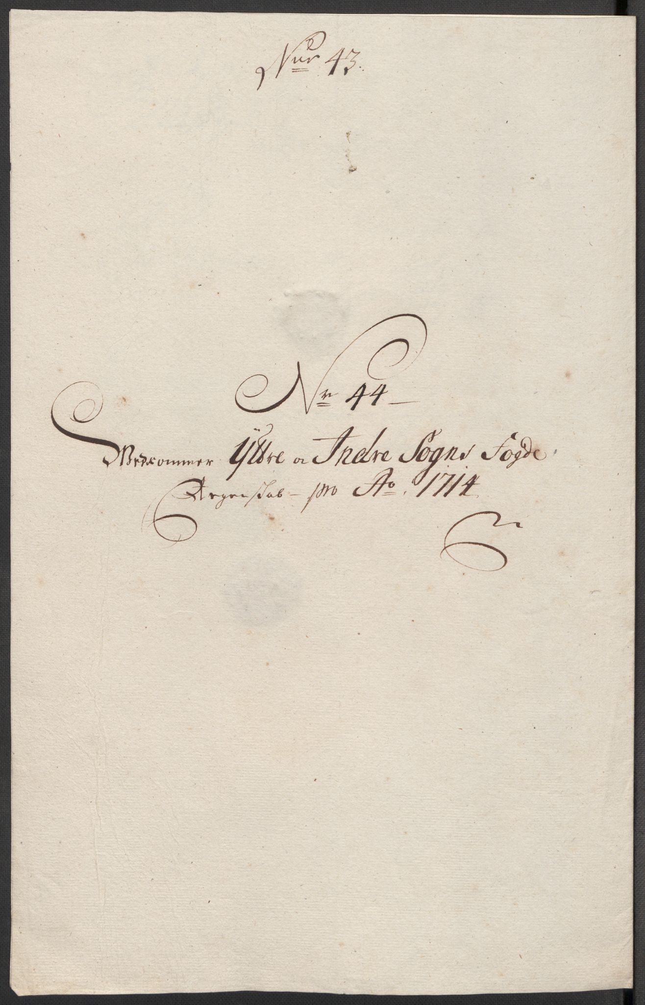 Rentekammeret inntil 1814, Reviderte regnskaper, Fogderegnskap, AV/RA-EA-4092/R52/L3319: Fogderegnskap Sogn, 1713-1714, s. 885