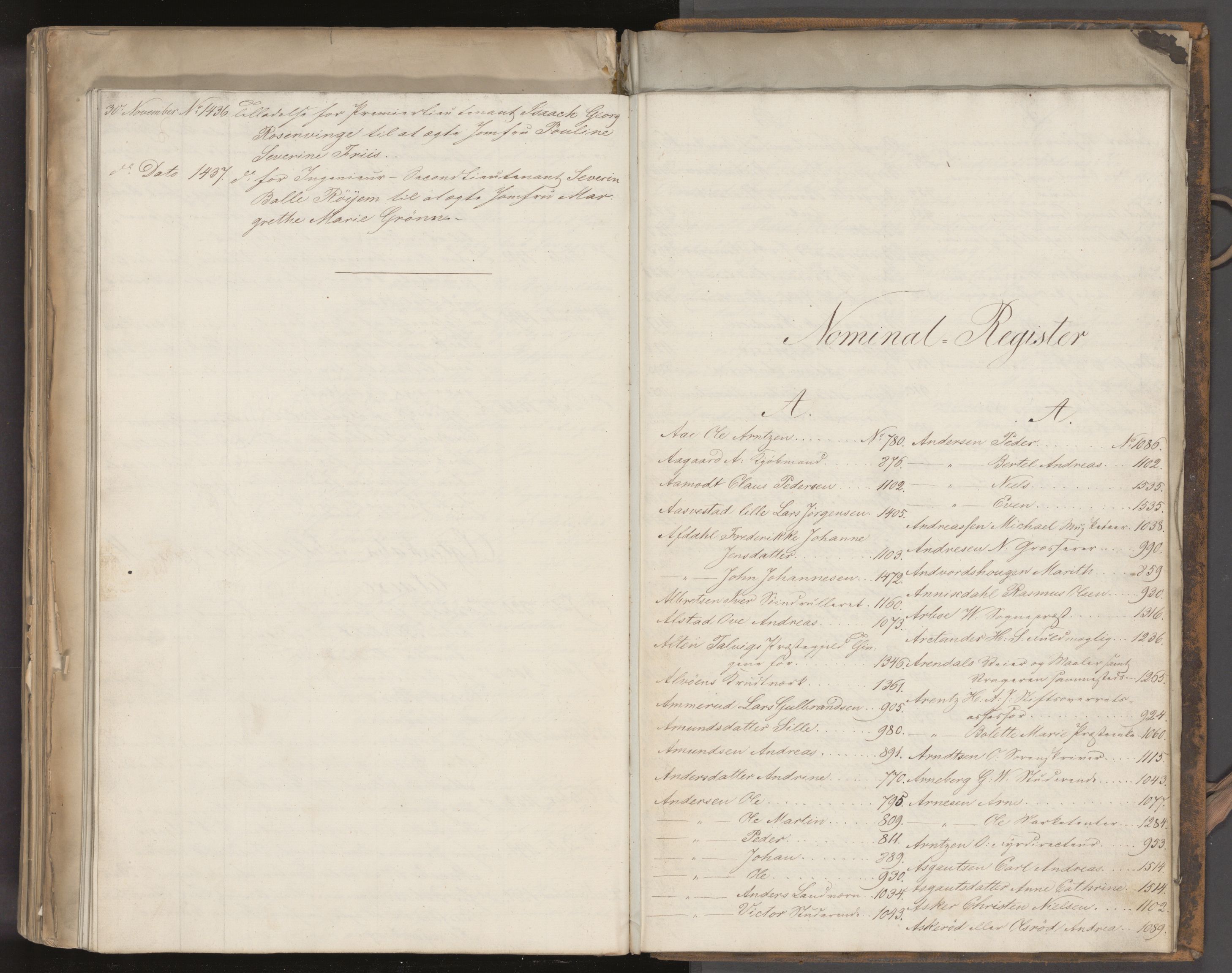 Statsrådssekretariatet, AV/RA-S-1001/A/Ab/L0054: Kgl. res. nr. 764-1554, 2. halvår, 1841