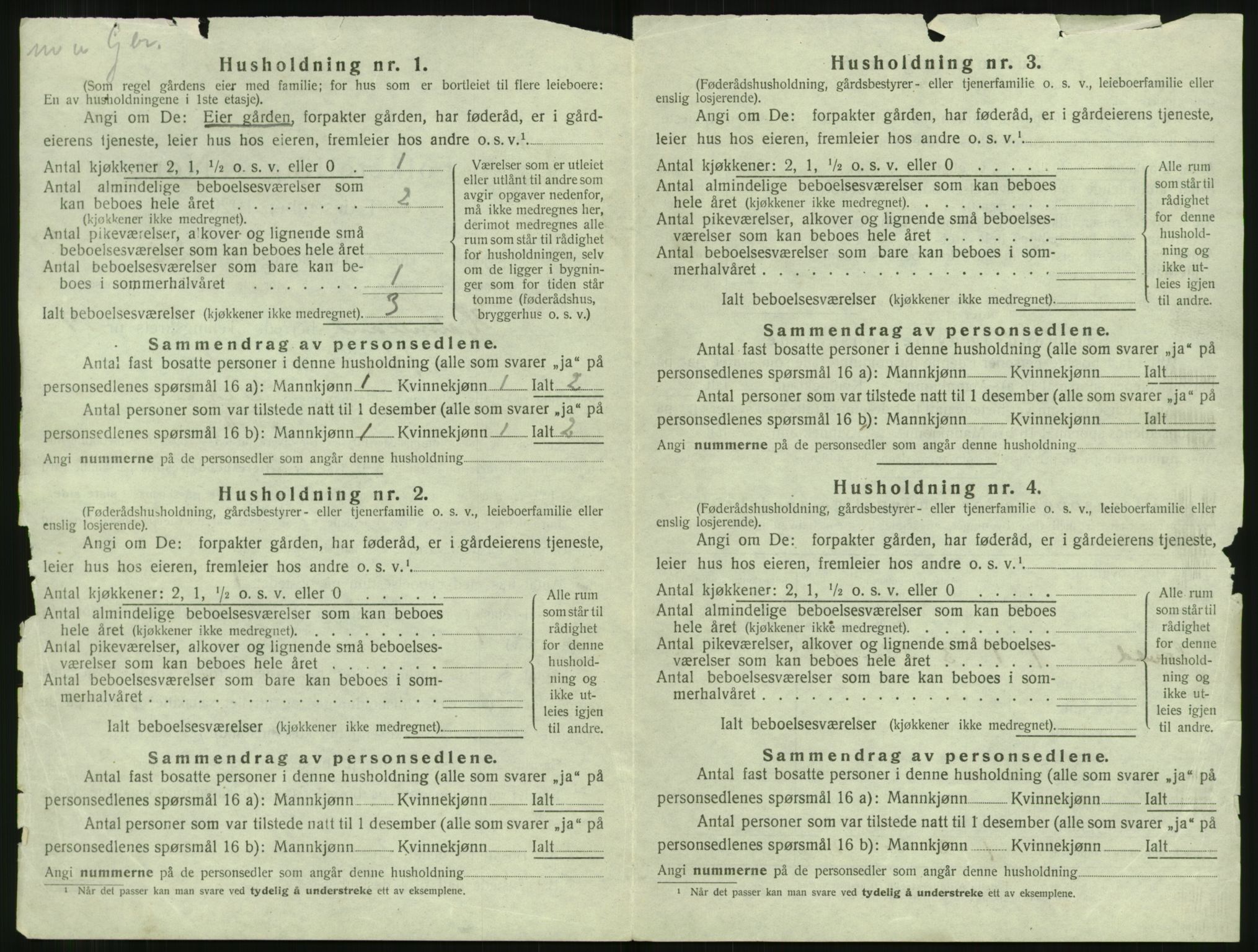 SAST, Folketelling 1920 for 1133 Hjelmeland herred, 1920, s. 824