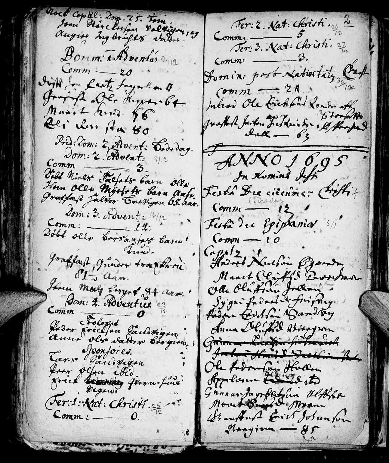 Ministerialprotokoller, klokkerbøker og fødselsregistre - Møre og Romsdal, AV/SAT-A-1454/586/L0976: Ministerialbok nr. 586A02, 1664-1702