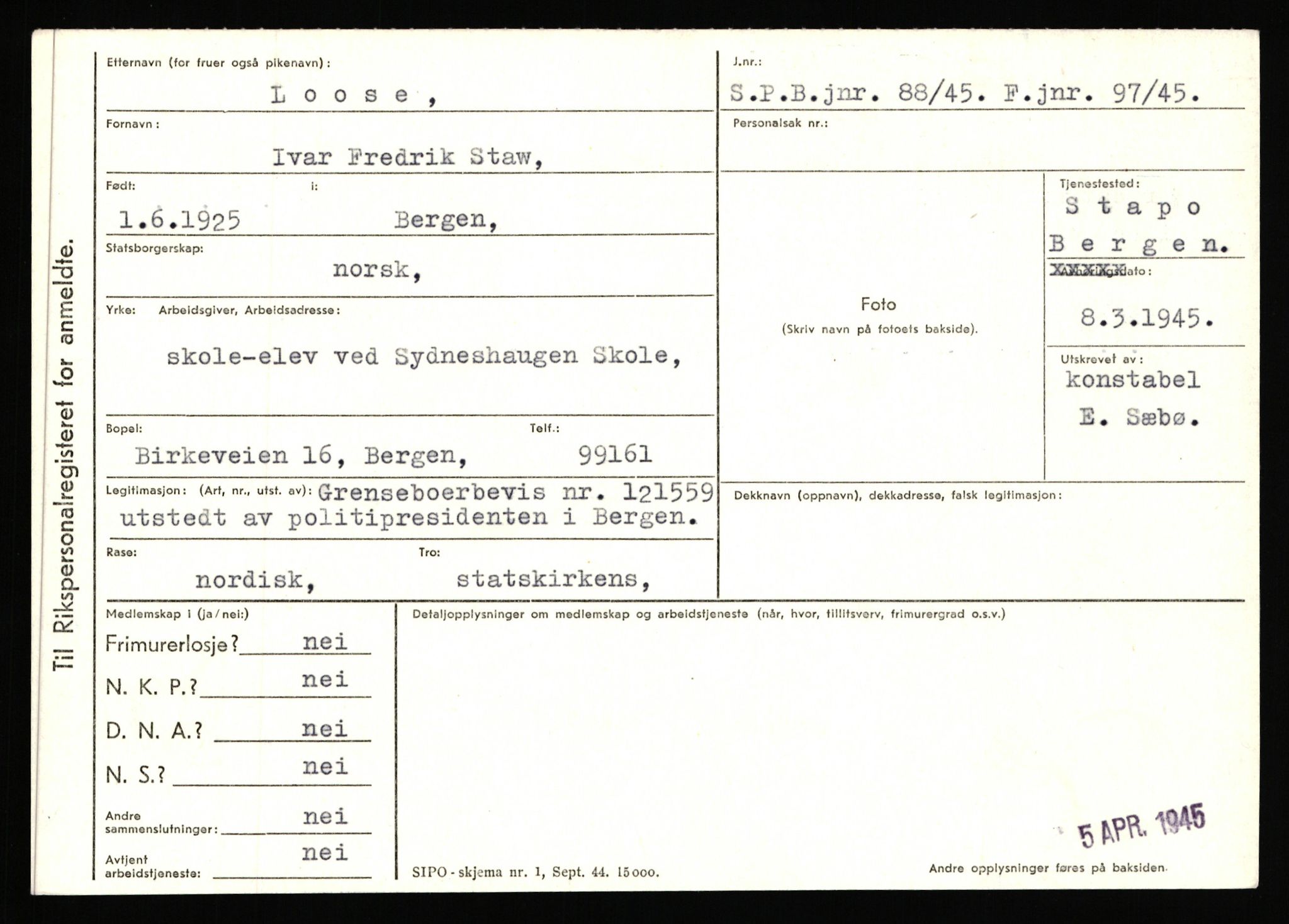 Statspolitiet - Hovedkontoret / Osloavdelingen, AV/RA-S-1329/C/Ca/L0010: Lind - Moksnes, 1943-1945, s. 647