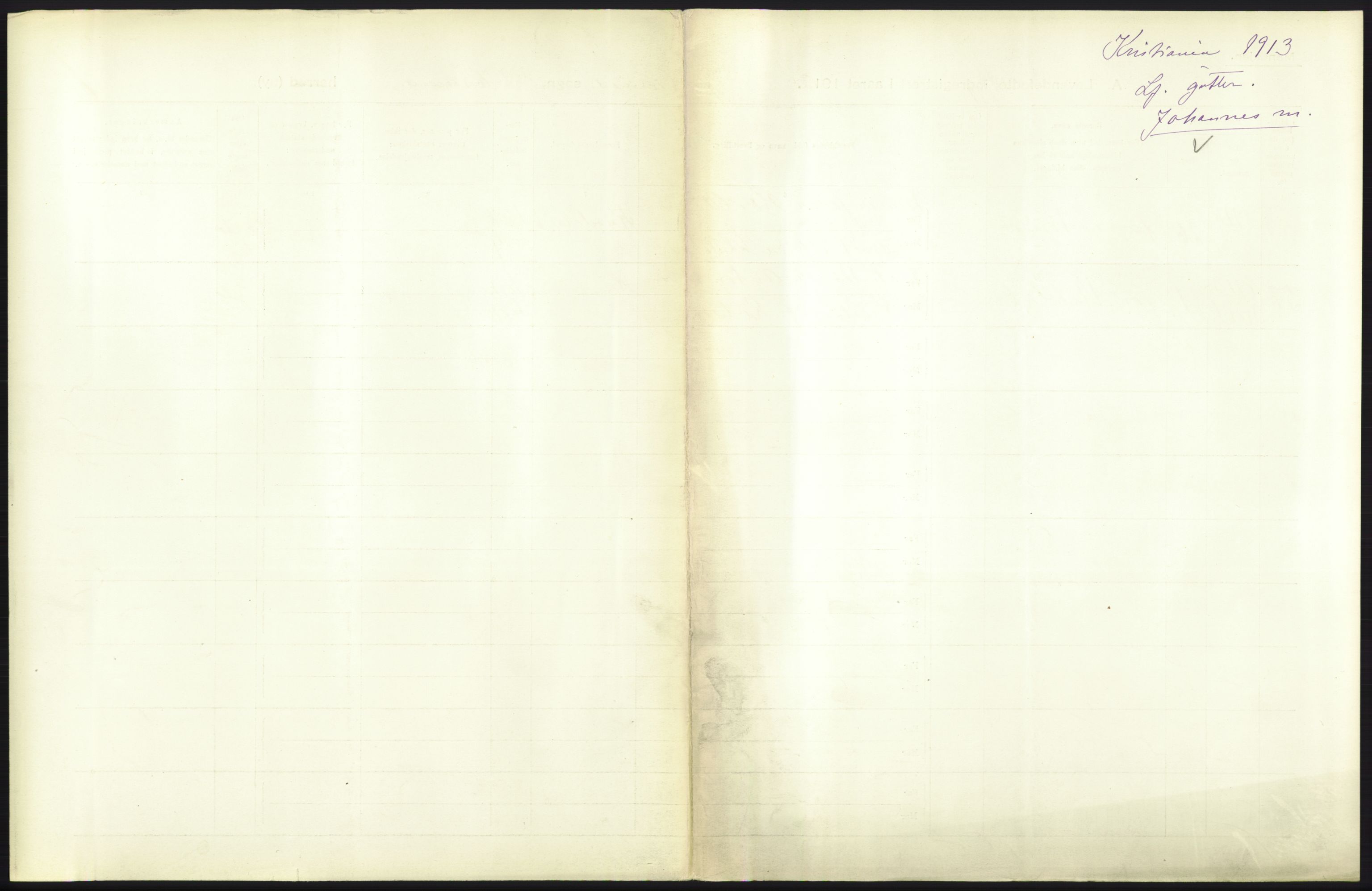Statistisk sentralbyrå, Sosiodemografiske emner, Befolkning, AV/RA-S-2228/D/Df/Dfb/Dfbc/L0007: Kristiania: Levendefødte menn og kvinner., 1913, s. 759