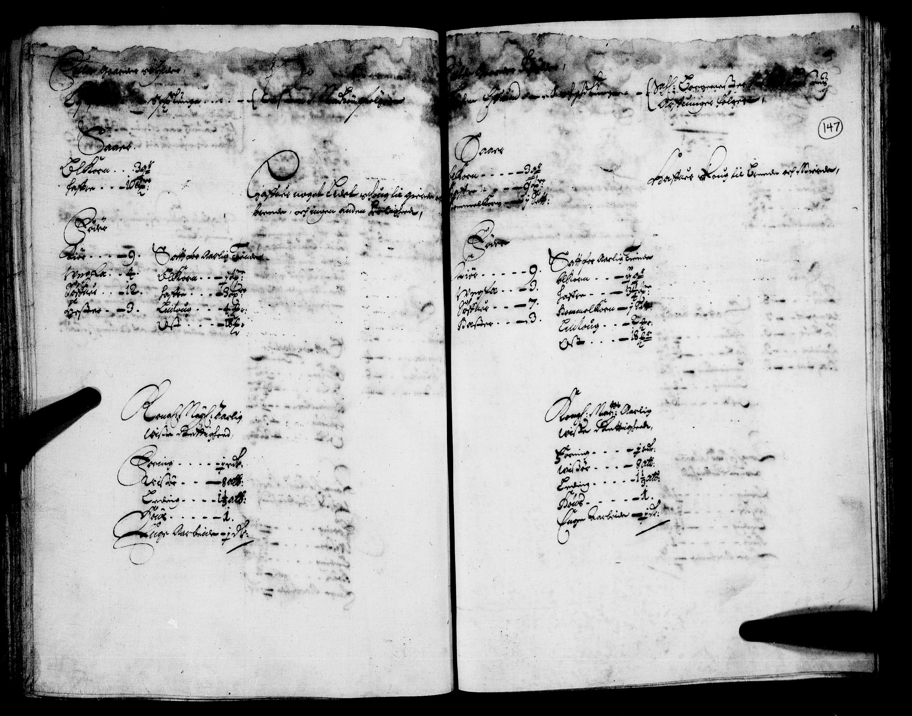 Rentekammeret inntil 1814, Realistisk ordnet avdeling, AV/RA-EA-4070/N/Nb/Nba/L0007: Nedre Romerike fogderi, 1. del, 1666, s. 146b-147a