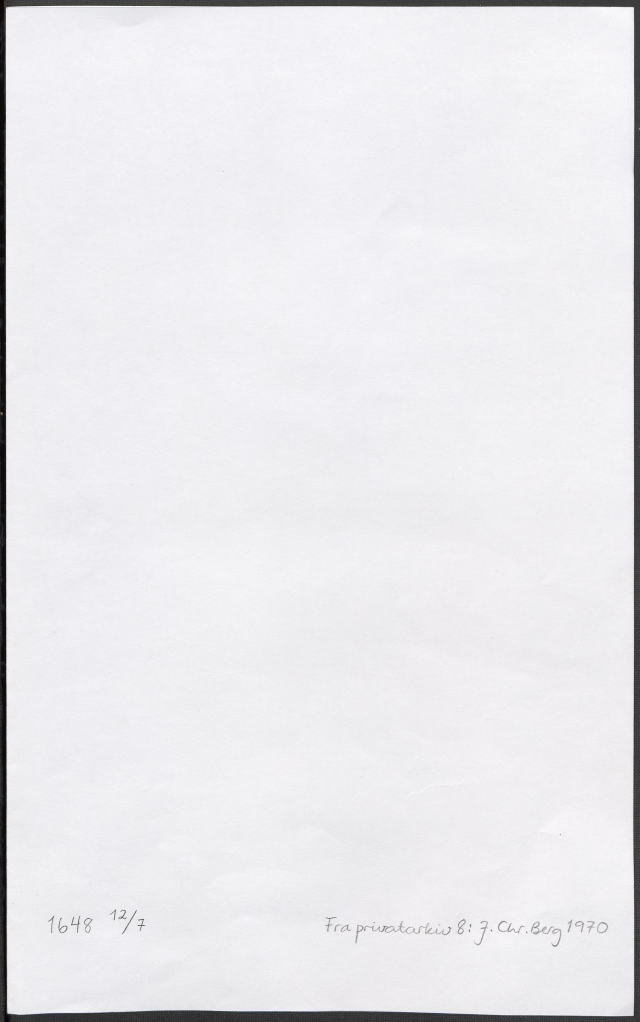 Riksarkivets diplomsamling, AV/RA-EA-5965/F15/L0024: Prestearkiv - Vestfold, 1619-1681, s. 109