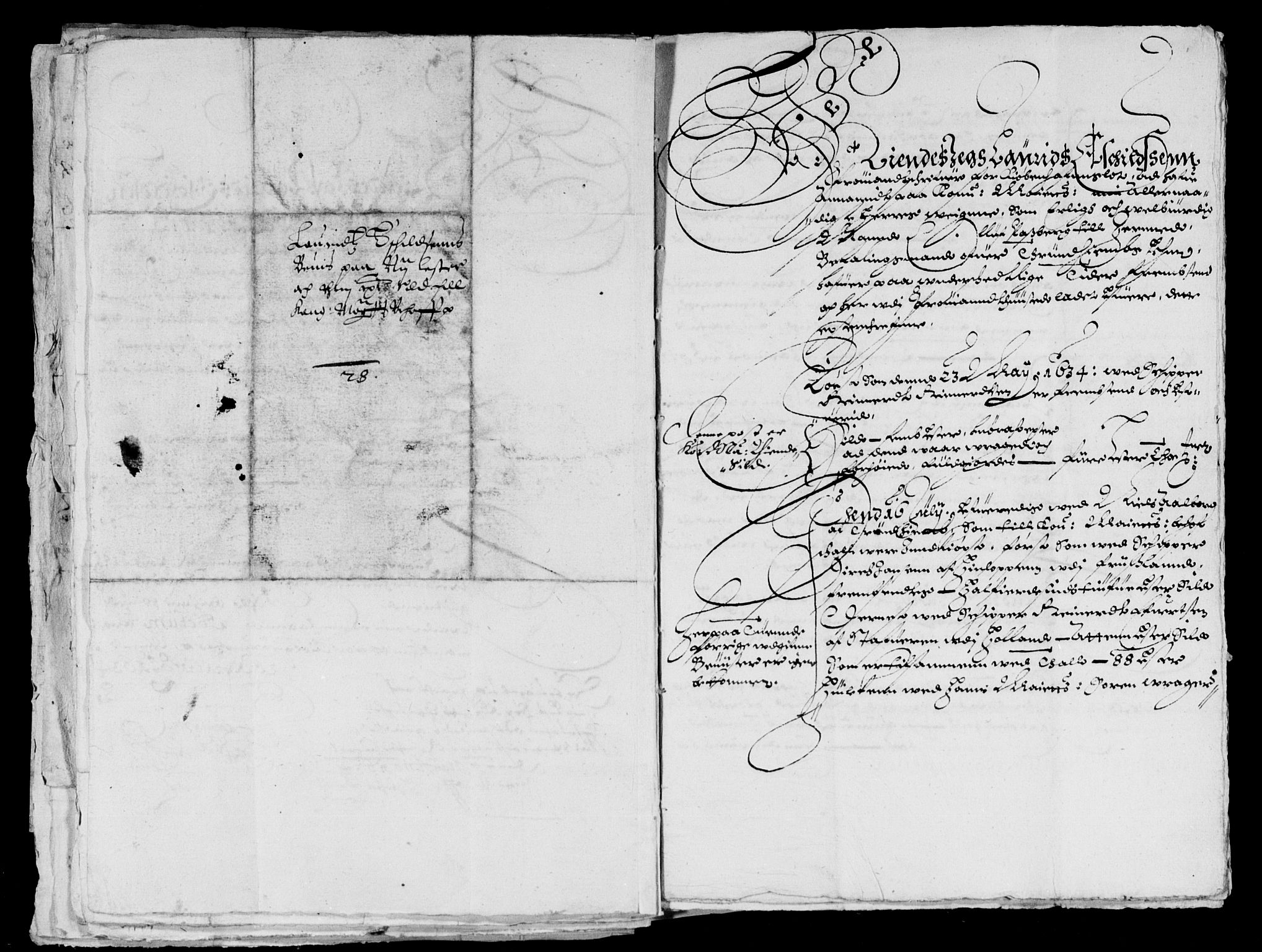 Rentekammeret inntil 1814, Reviderte regnskaper, Lensregnskaper, AV/RA-EA-5023/R/Rb/Rbw/L0052: Trondheim len, 1633-1634